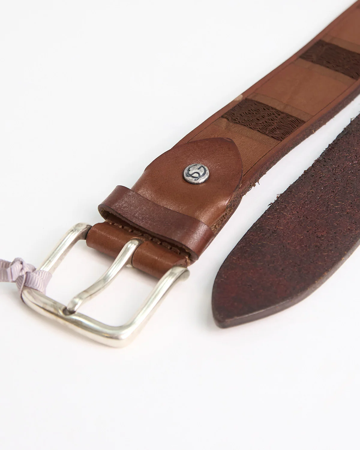 Laser Cut Cintura Piatta / Brown - Image 4