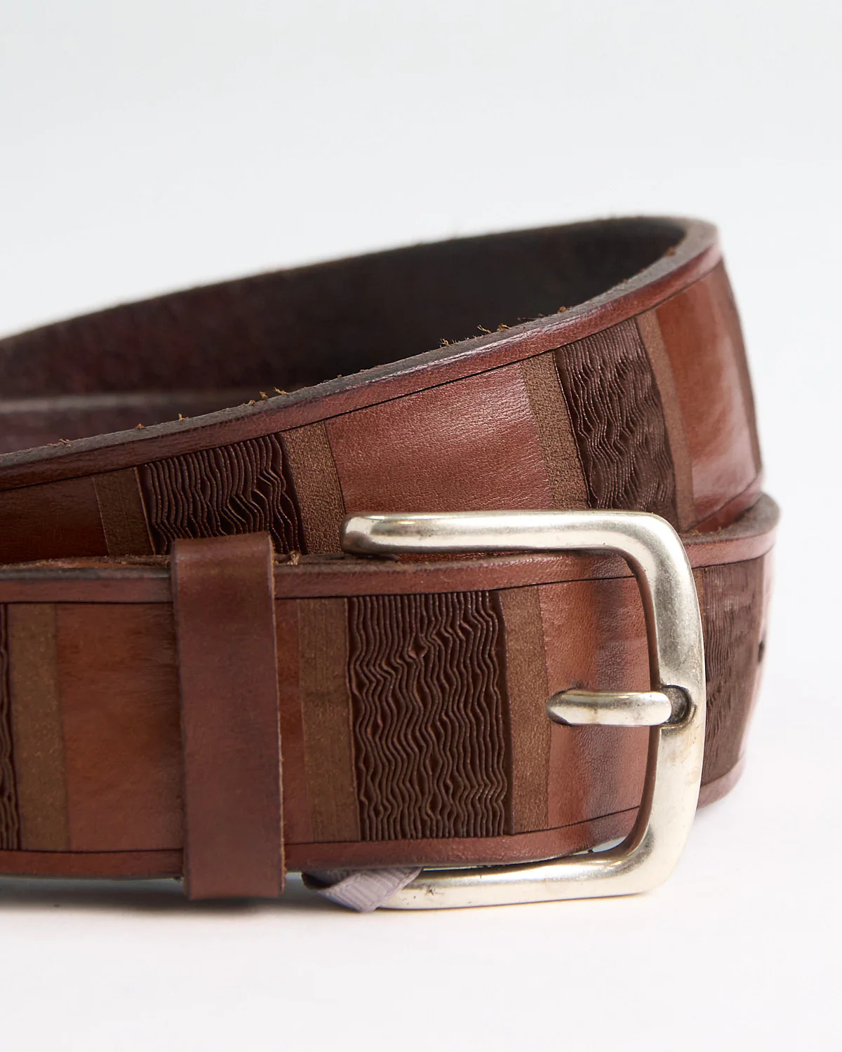 Laser Cut Cintura Piatta / Brown - Image 5