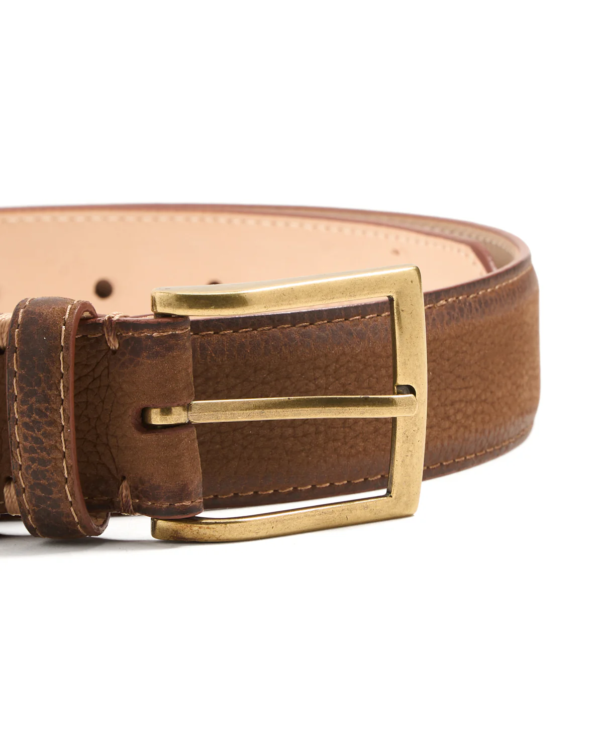 Burnished Edge Nubuck Belt - Image 2