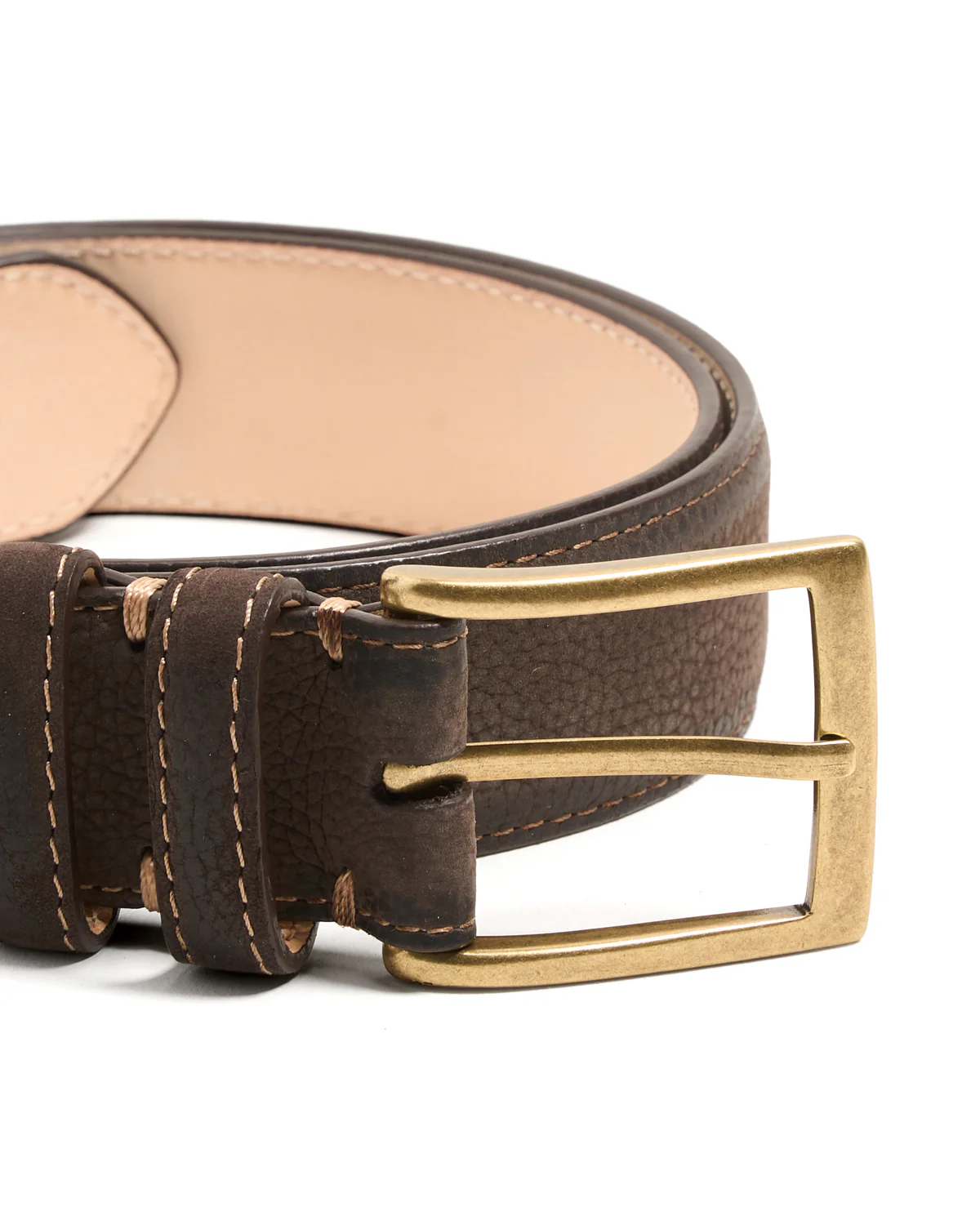 Burnished Edge Nubuck Belt - Image 2