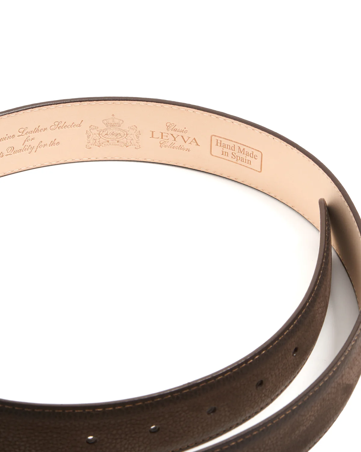 Burnished Edge Nubuck Belt - Image 3