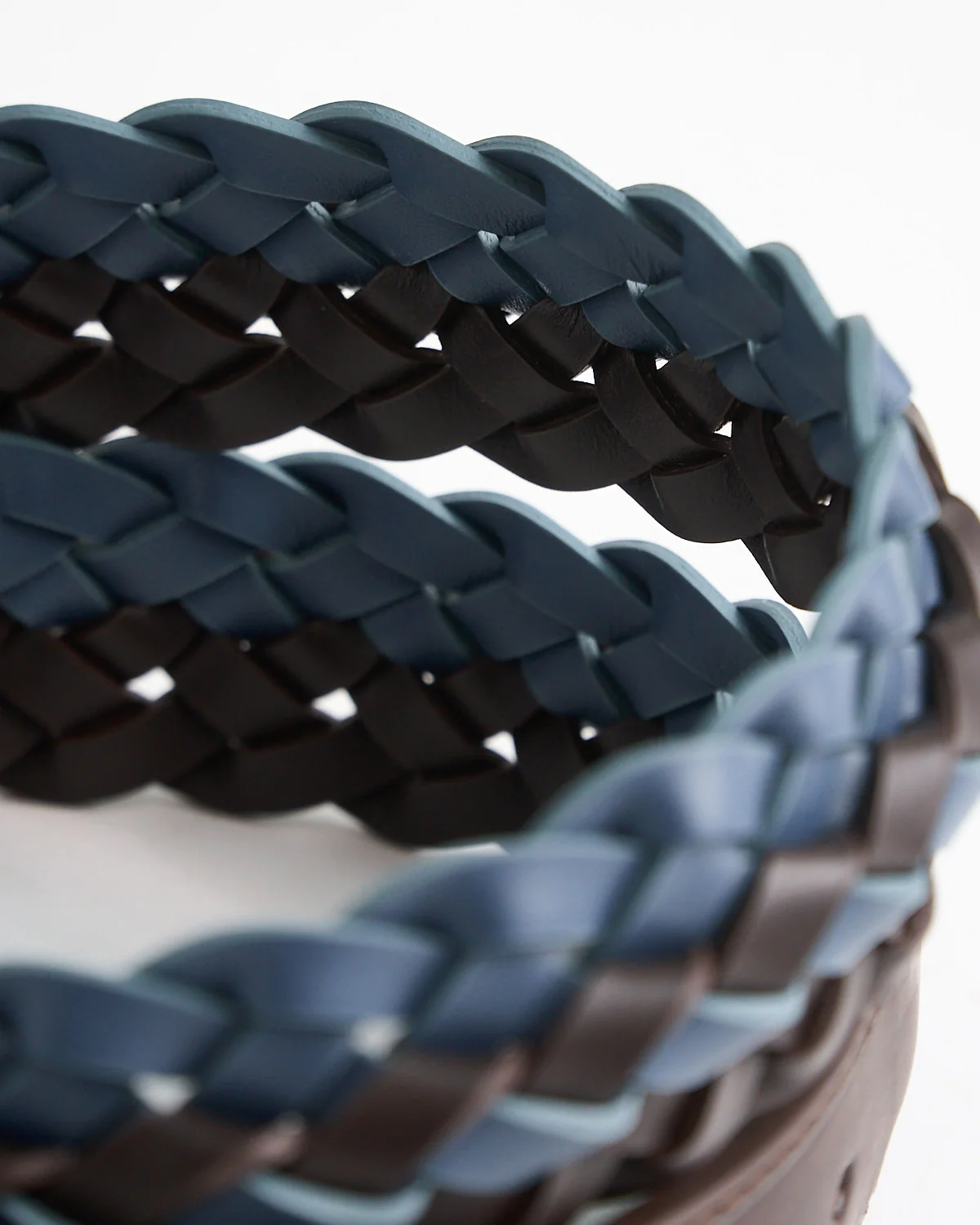 Hand Braided Leather Belt - Image 2