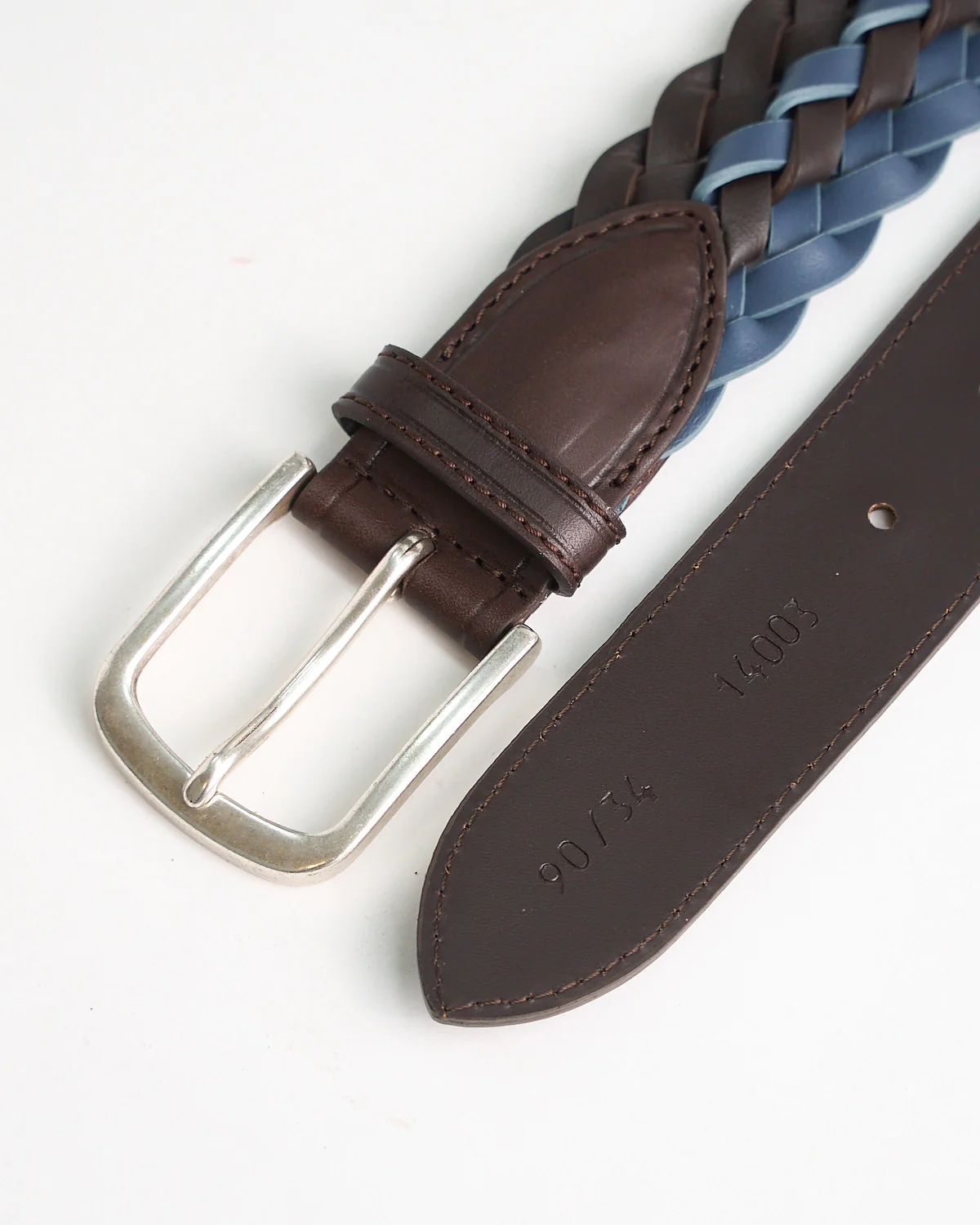 Hand Braided Leather Belt - Image 3