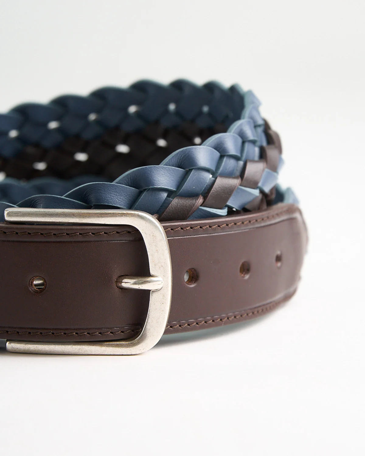 Hand Braided Leather Belt - Image 4