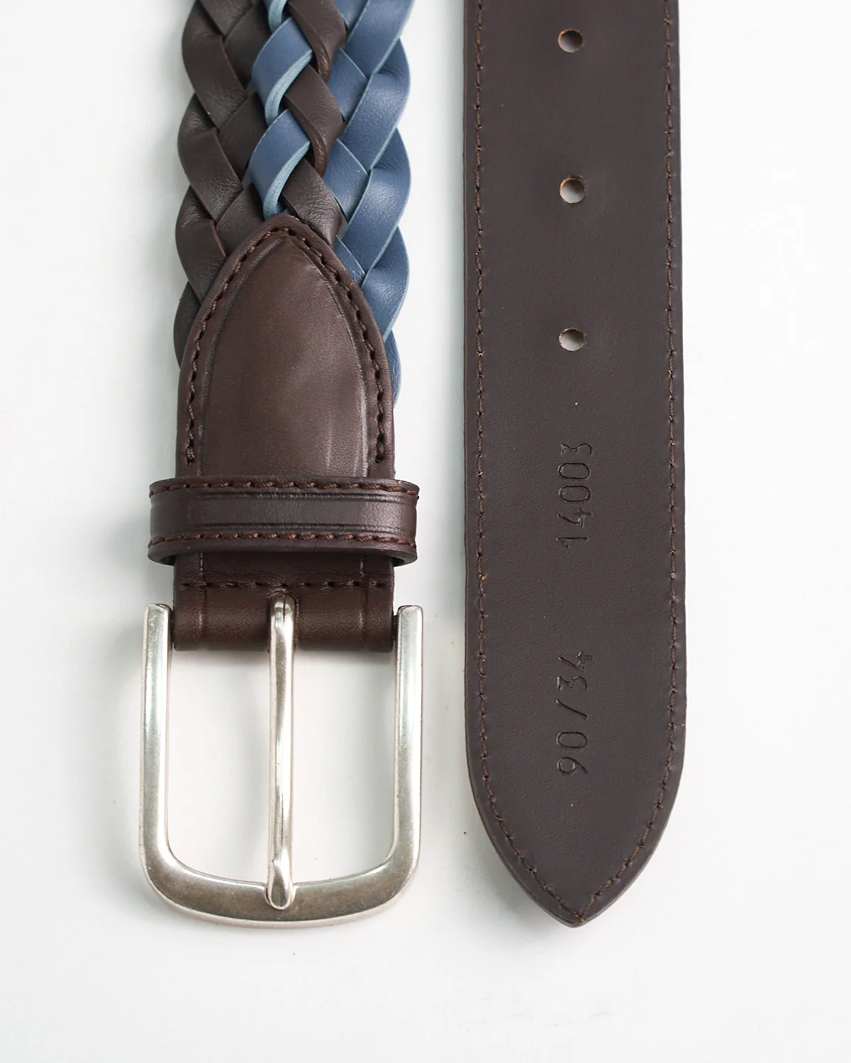 Hand Braided Leather Belt - Image 5