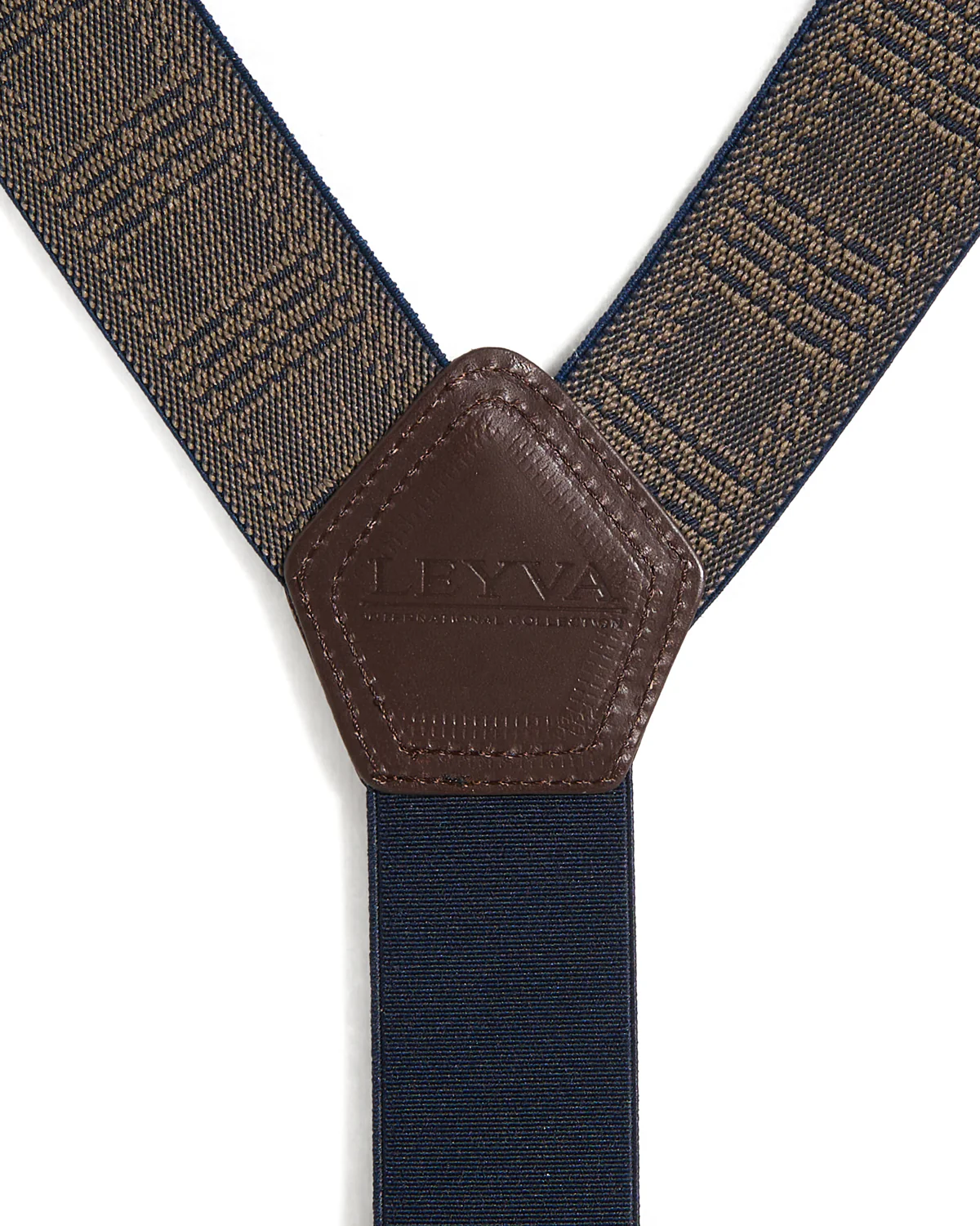 Navy Elastic Suspenders - Image 3