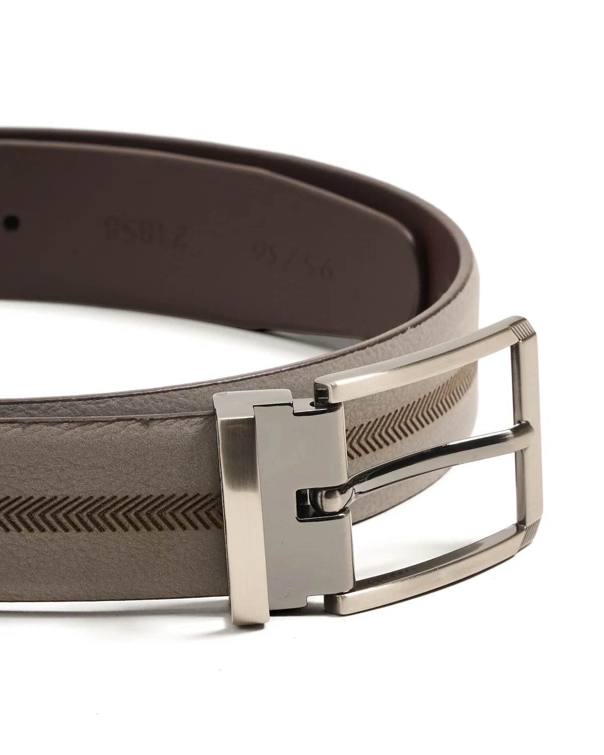 Nubuck Centre Inlay Belt - Image 2