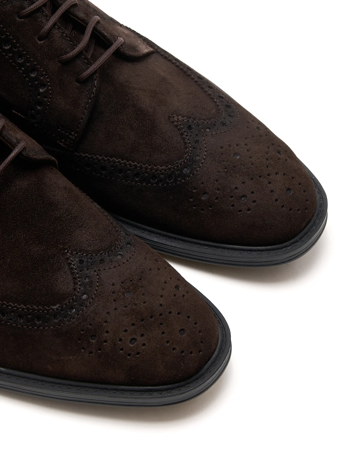 Suede Brogue Suede Shoes - Image 5