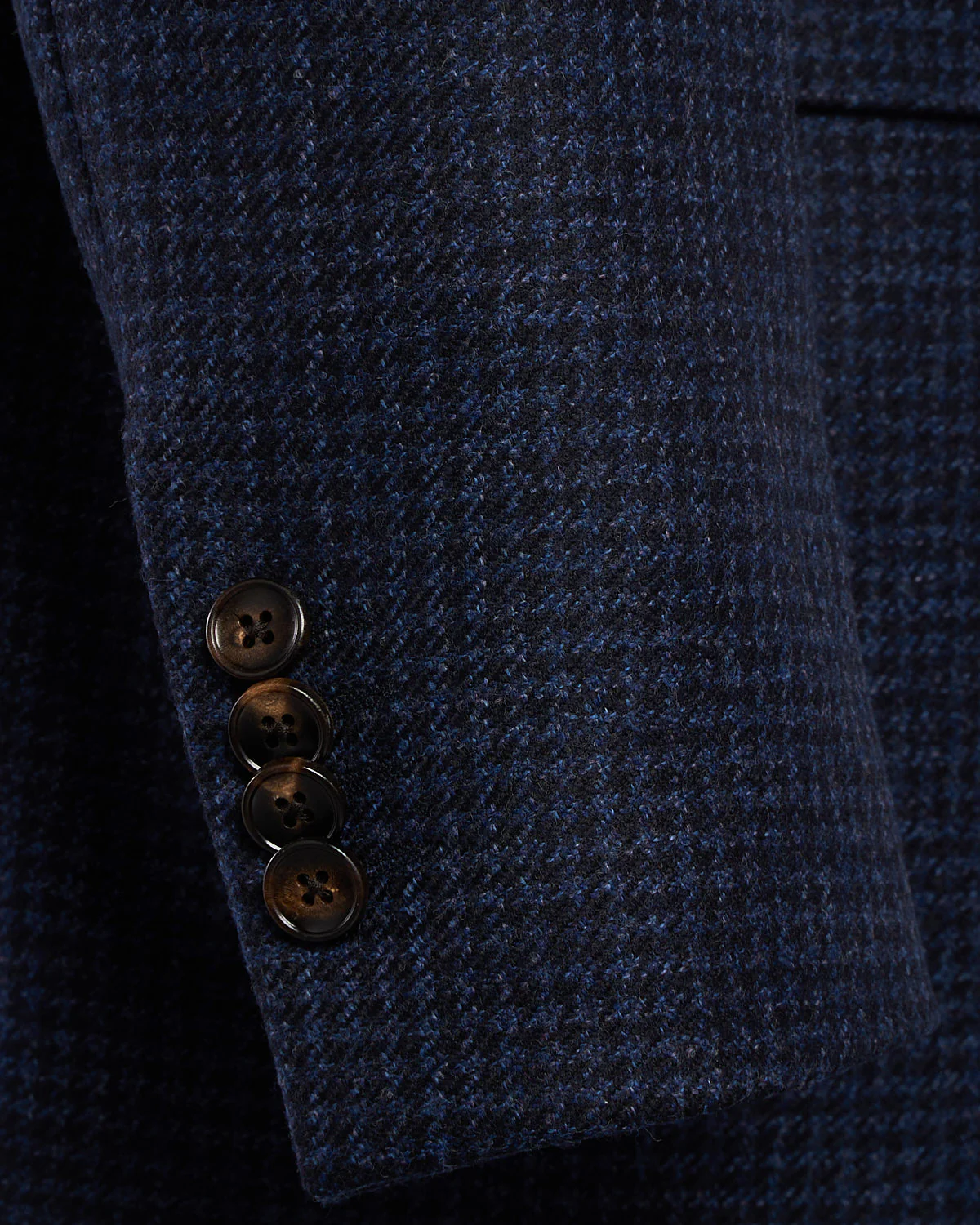 Blue Houndstooth Hybrid Sport Jacket - Image 8