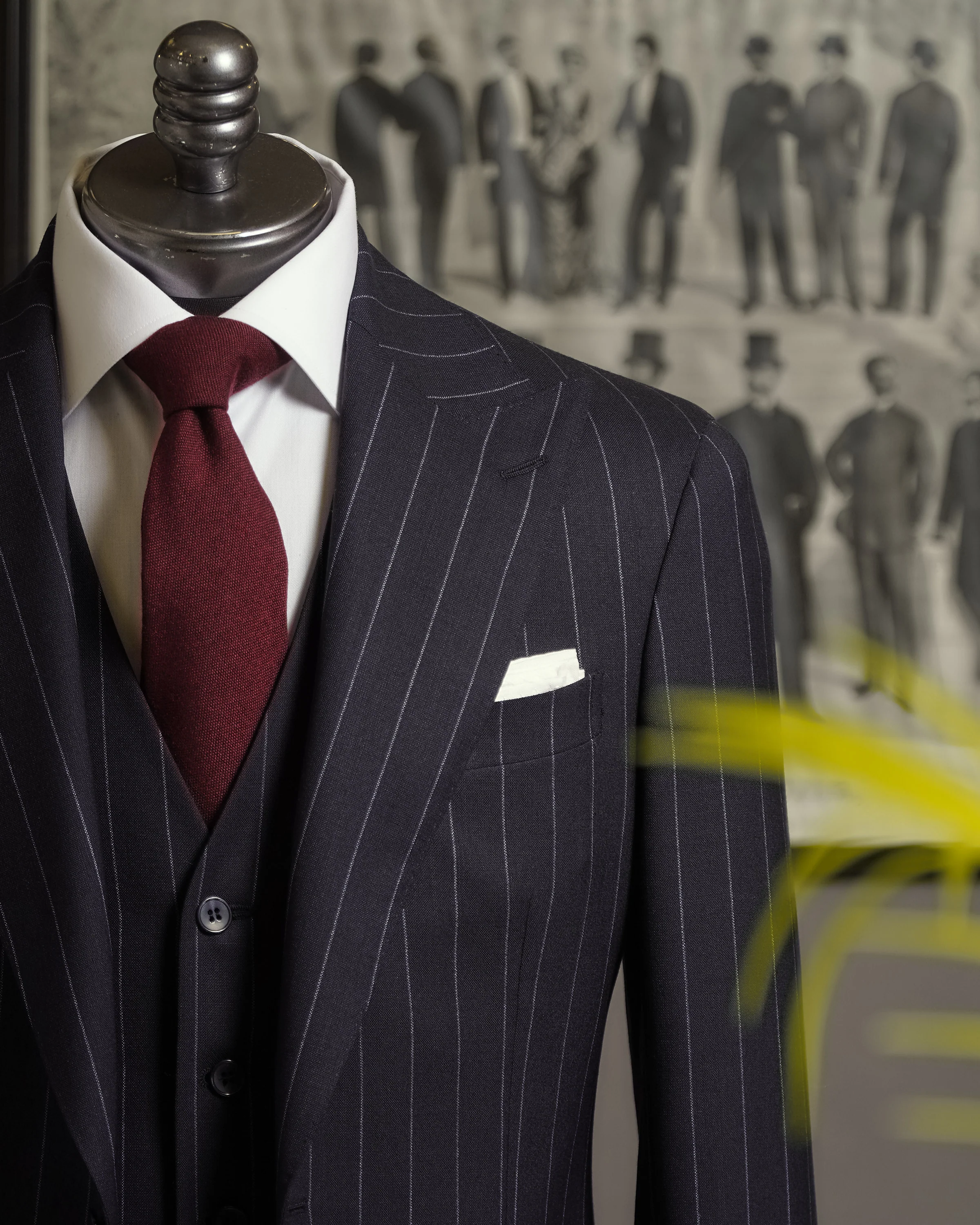 Carlo Barbera Lana Viva Bold Stripe 3 Piece Suit - Image 3
