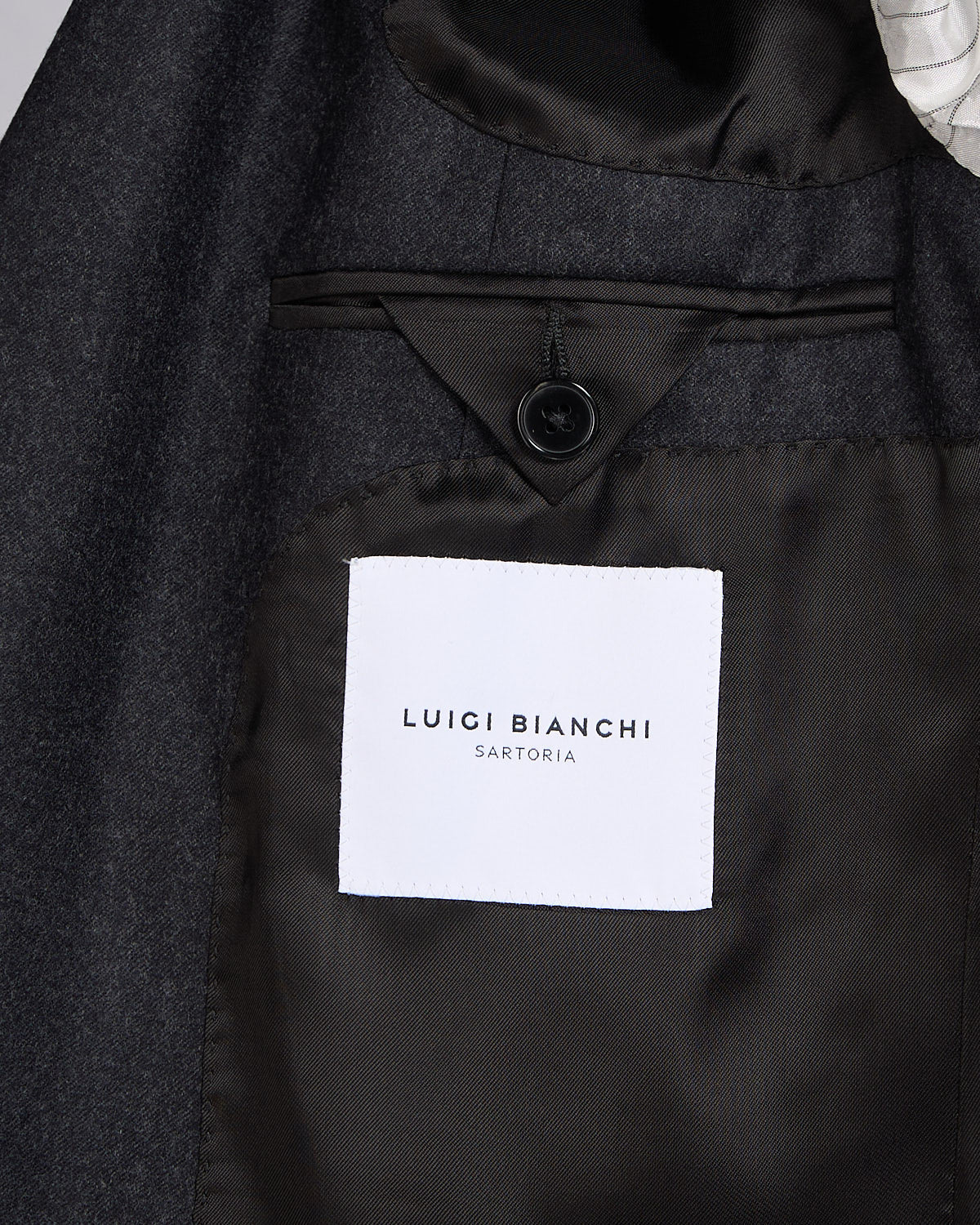 Charcoal Flannel Wool Soft Dream Suit - Image 3