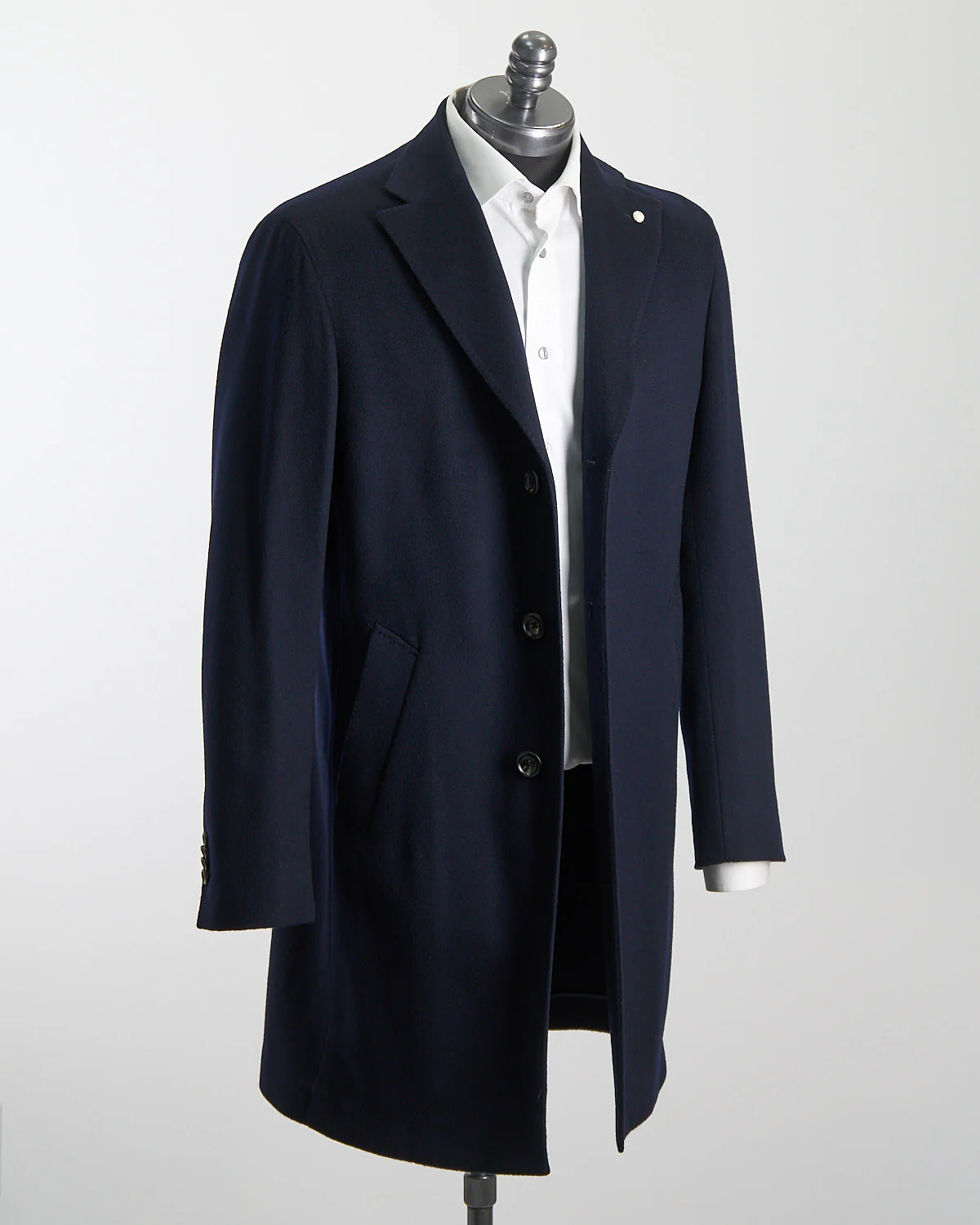 Navy Colombo Thermo Topcoat - Image 13