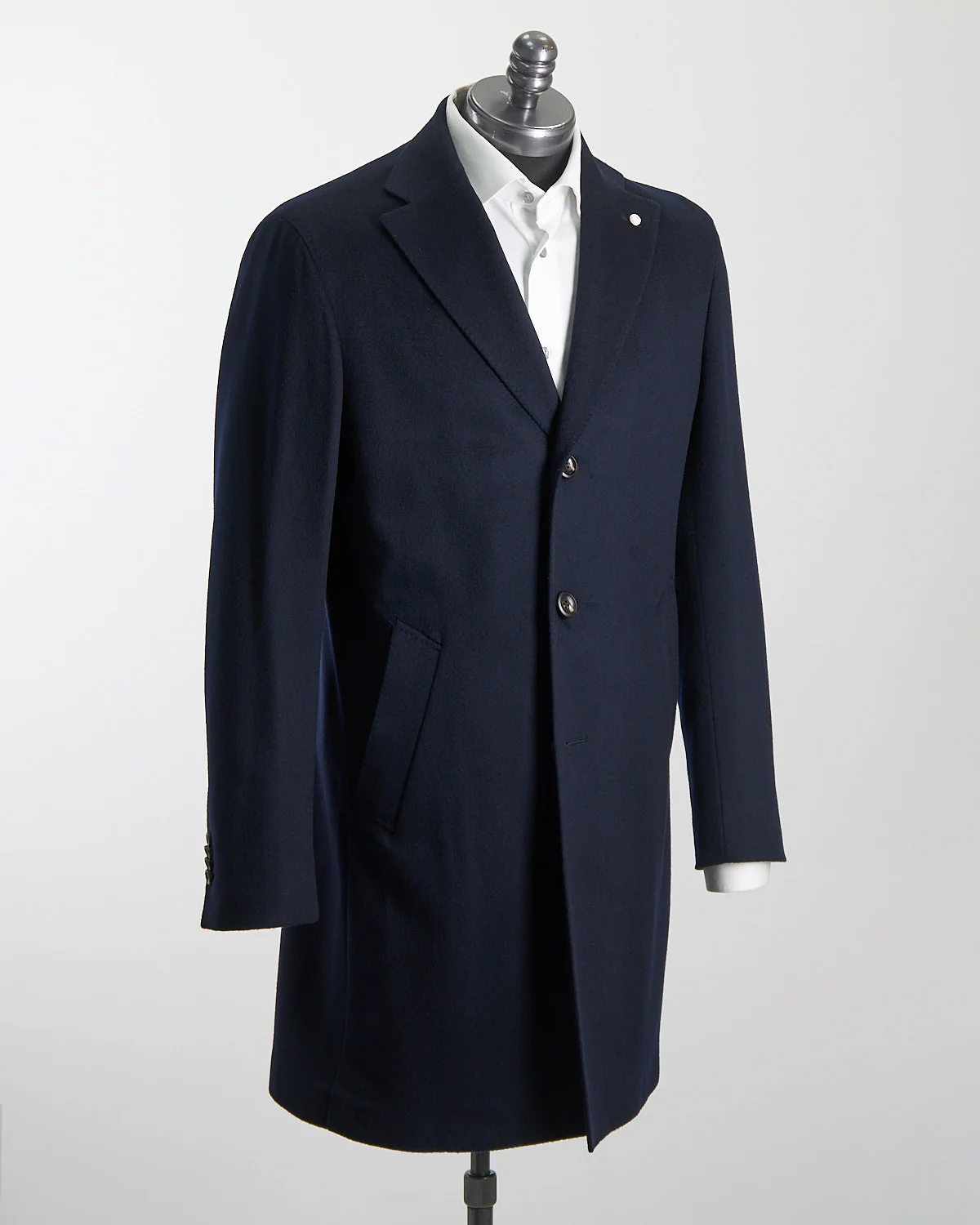 Navy Colombo Thermo Topcoat - Image 14