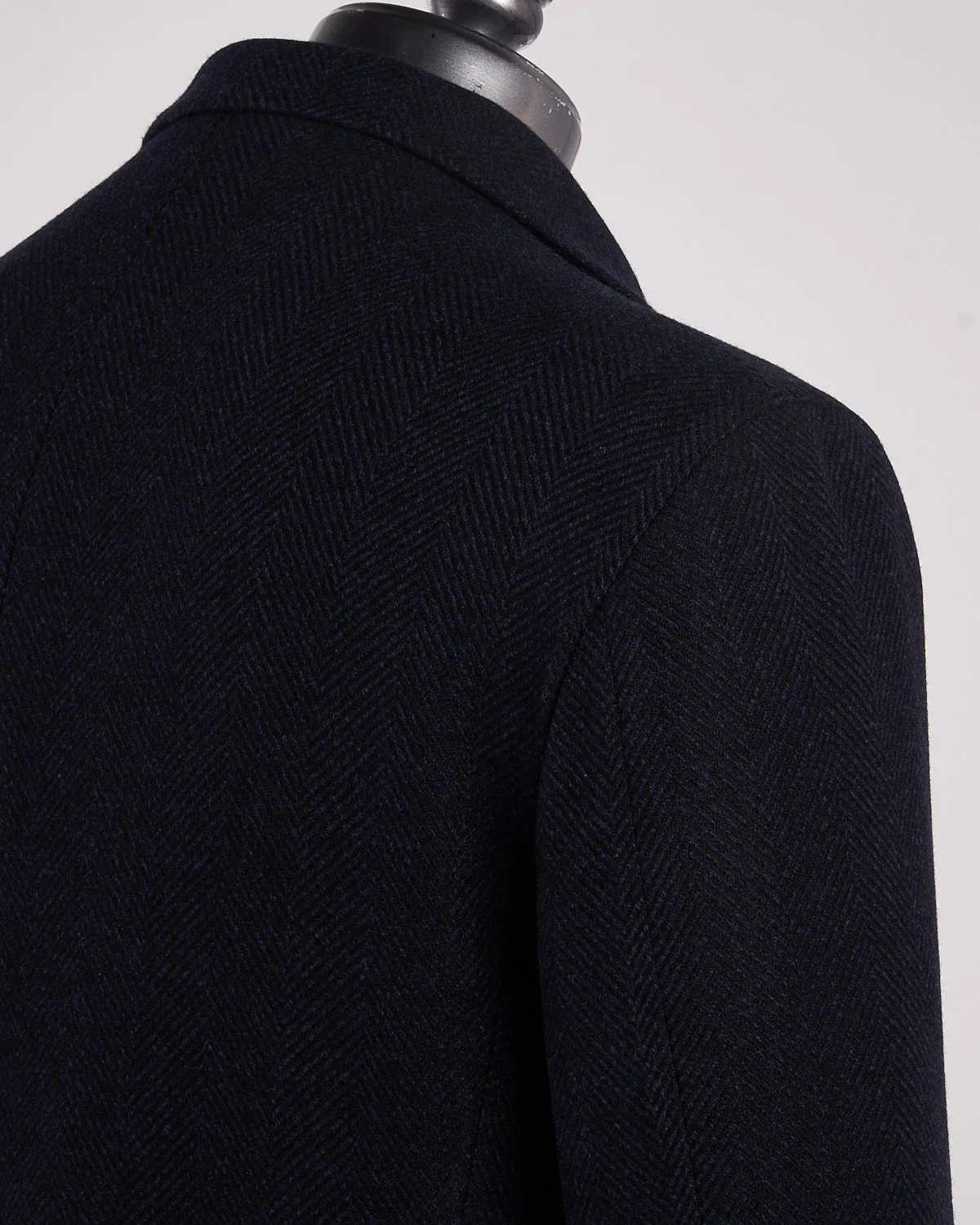 Drago Herringbone Wool & Cashmere Hybrid Topcoat - Image 6