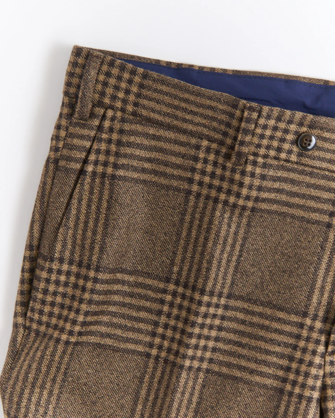Camel Wool Glencheck Suit - Image 19