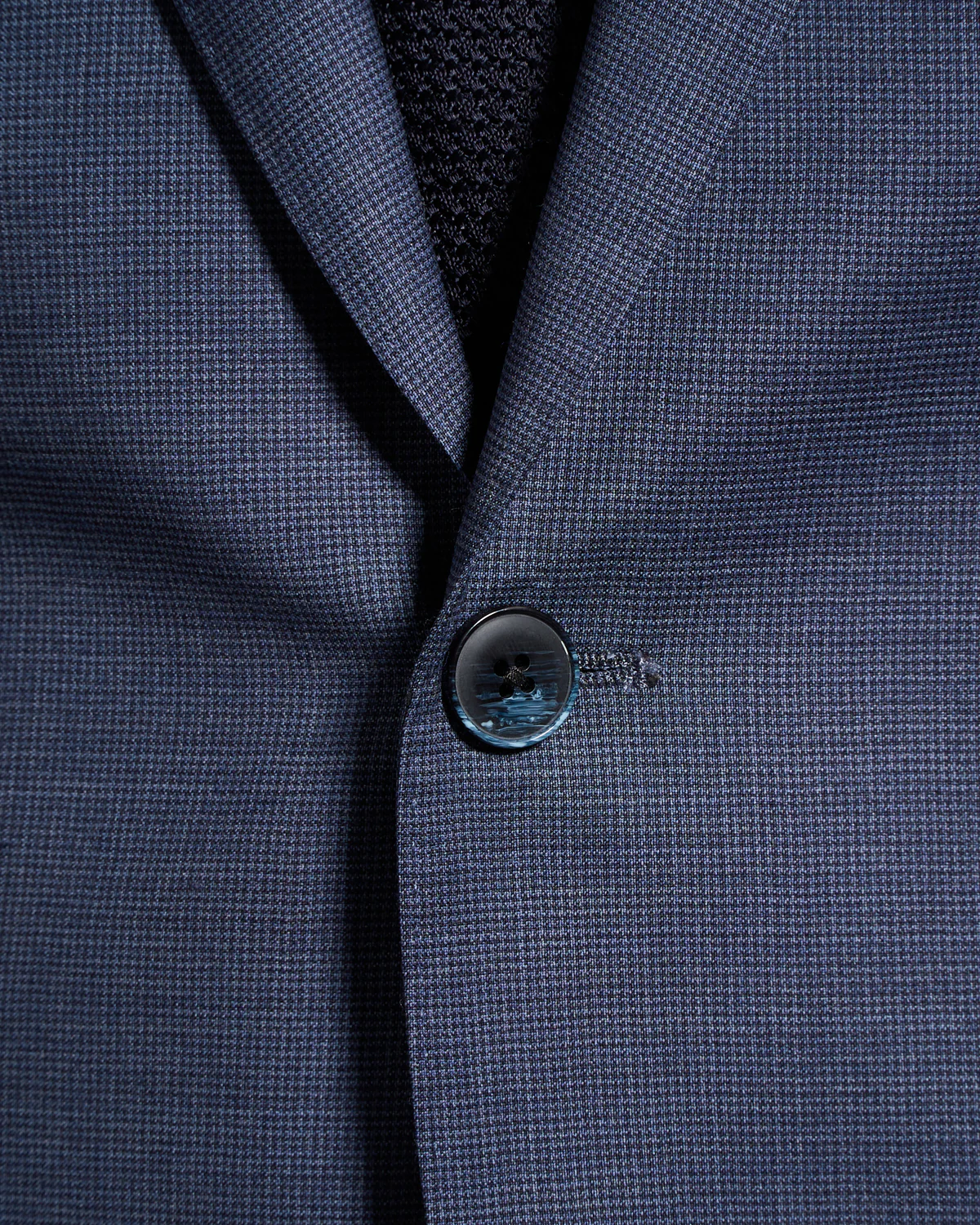 Micro Houndstooth Wool Stretch Suit - Image 6