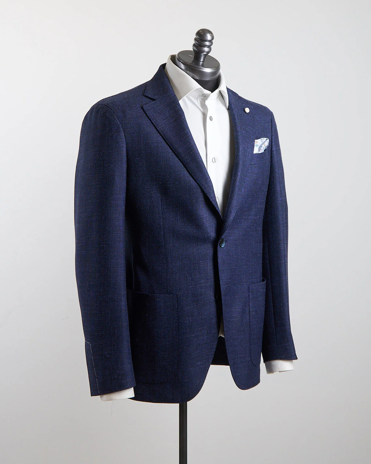 Summertime Hopsack Solid Navy Blazer