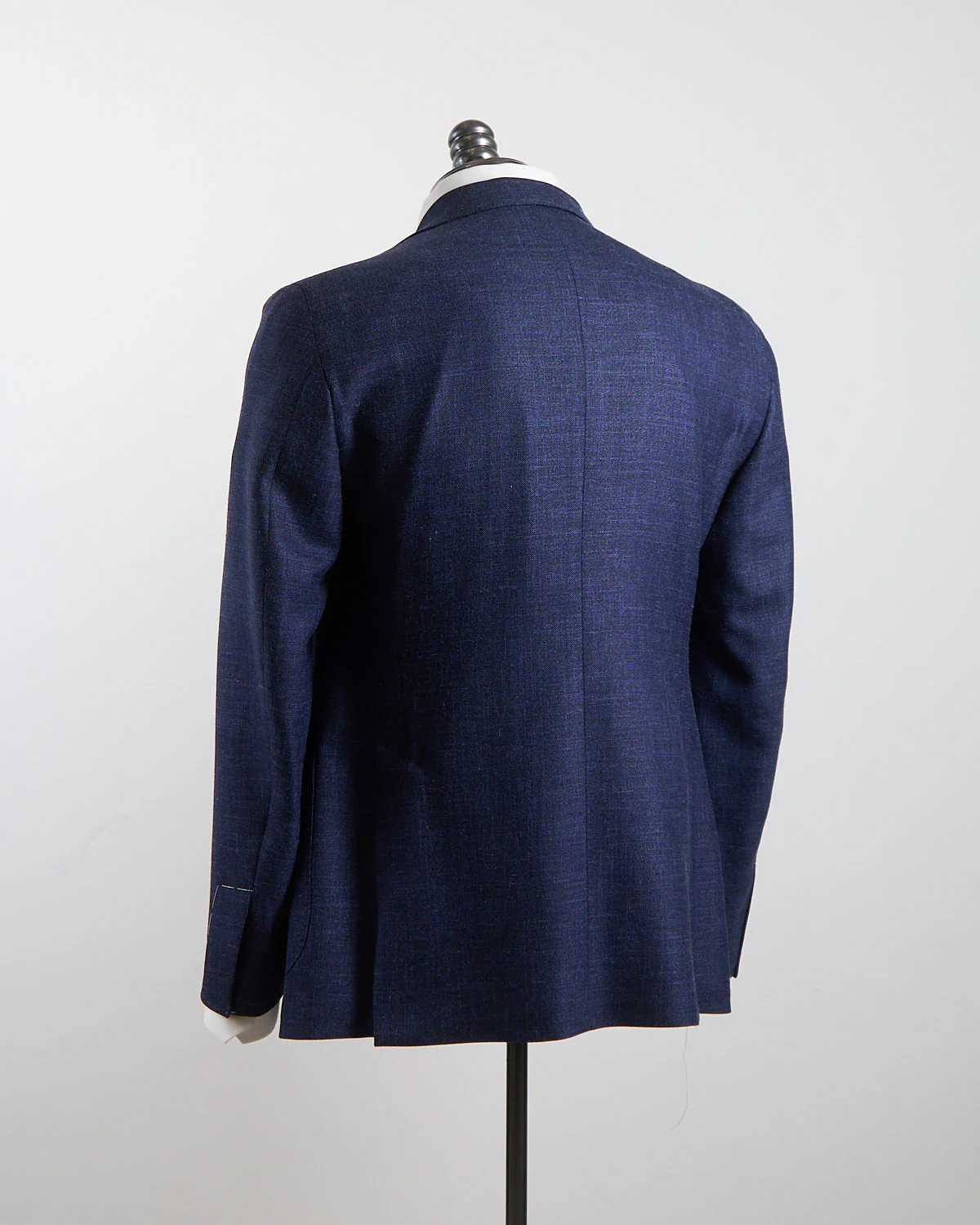 Summertime Hopsack Solid Navy Blazer - Image 3