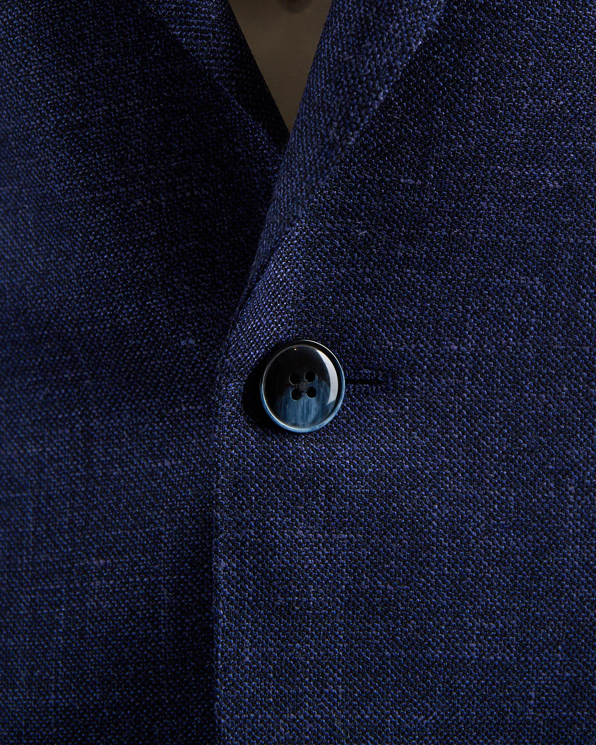 Summertime Hopsack Solid Navy Blazer - Image 6