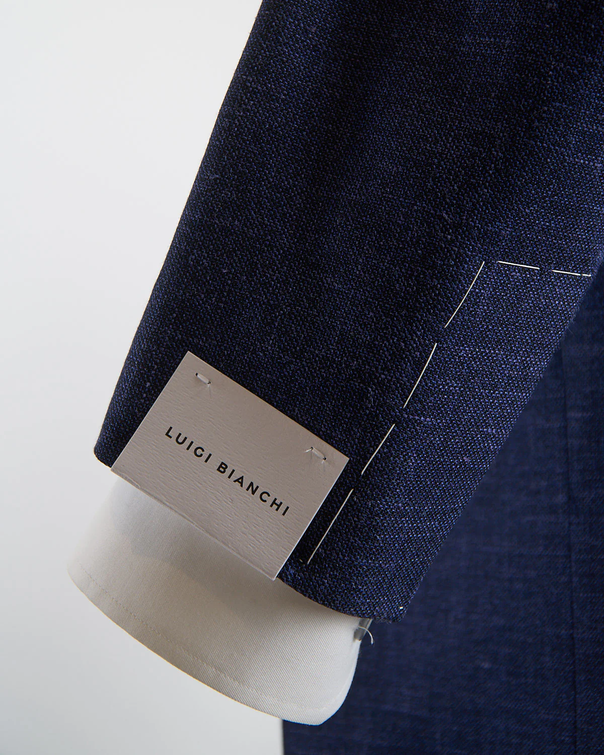 Summertime Hopsack Solid Navy Blazer - Image 8