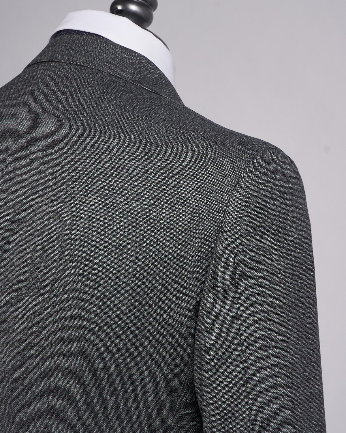 Super 120's Salt & Pepper Barberis Wool Soft 'Dream' Suit - Image 4