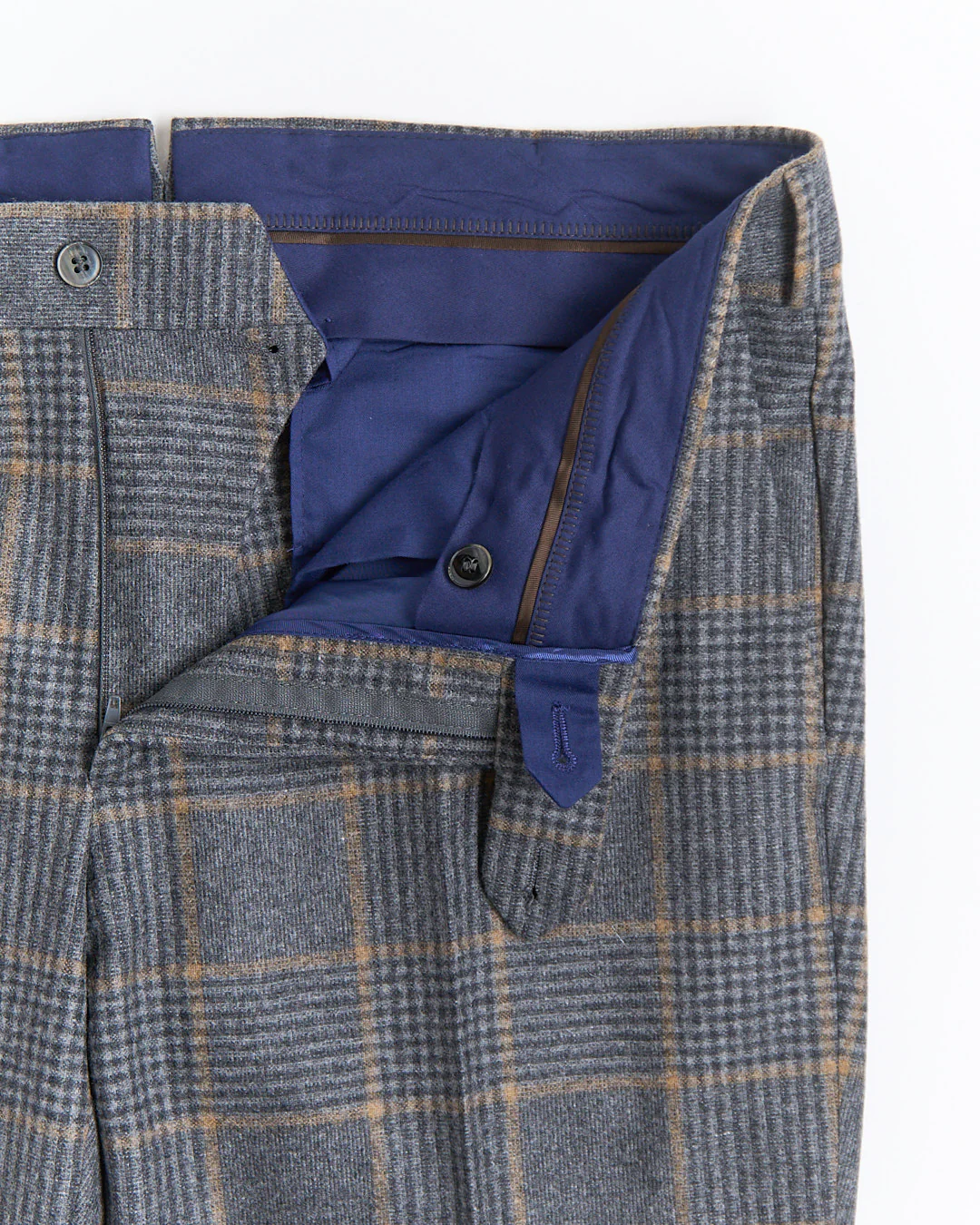 Wool Flannel Glencheck Suit - Image 12