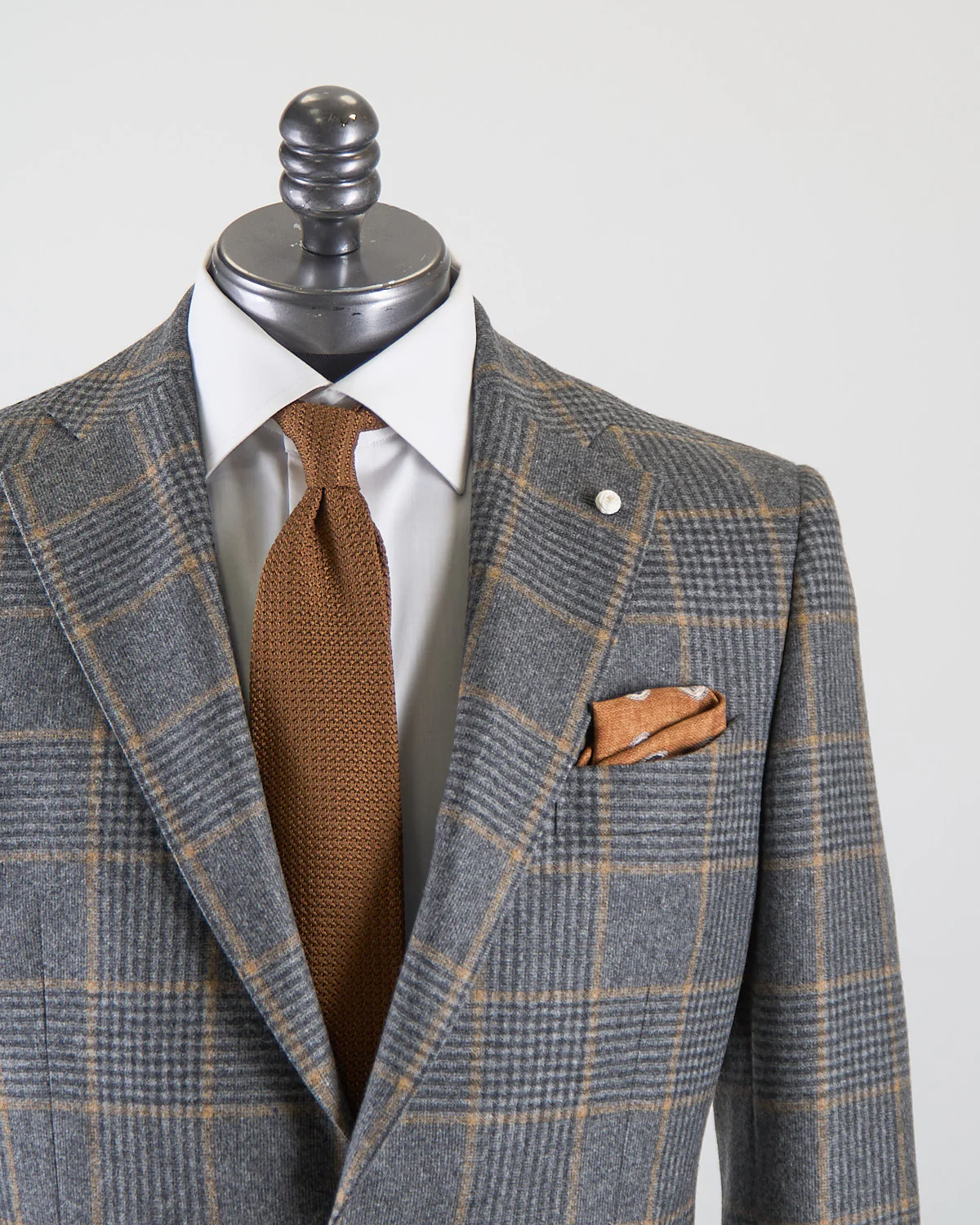 Wool Flannel Glencheck Suit - Image 2