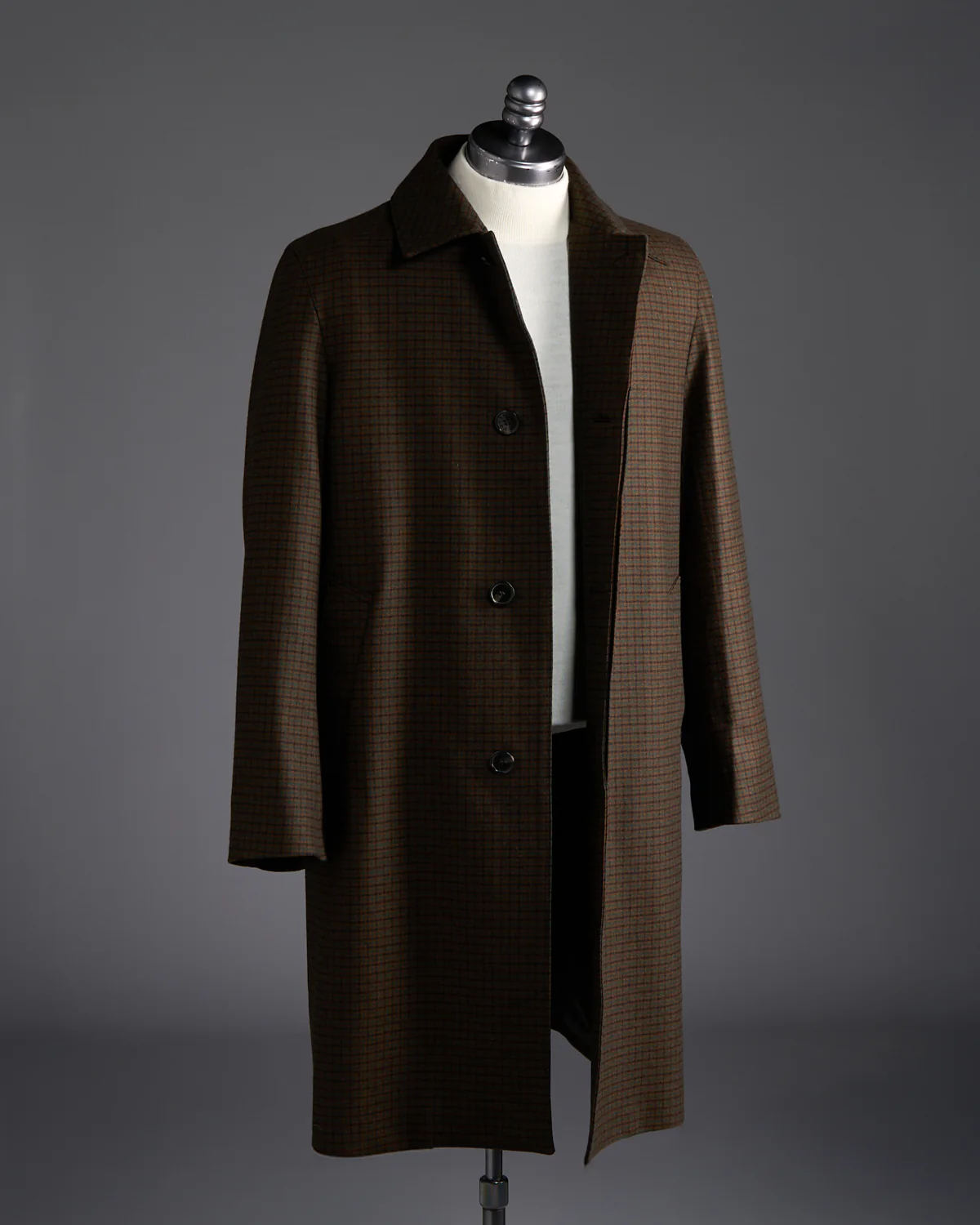 Dunkeld 3/4 Wool Coat