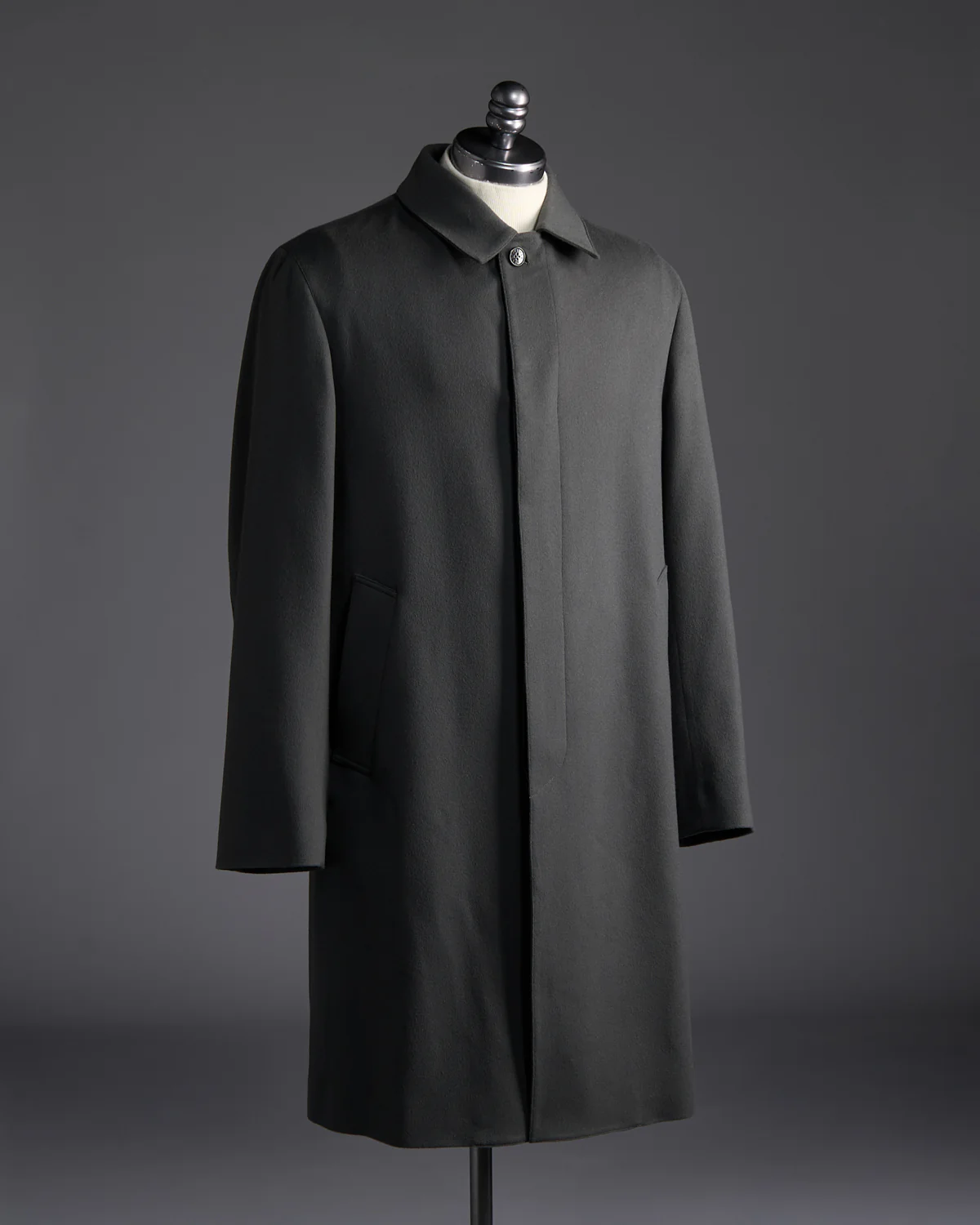 Dunkeld Long Wool Coat With Rain System - Image 3