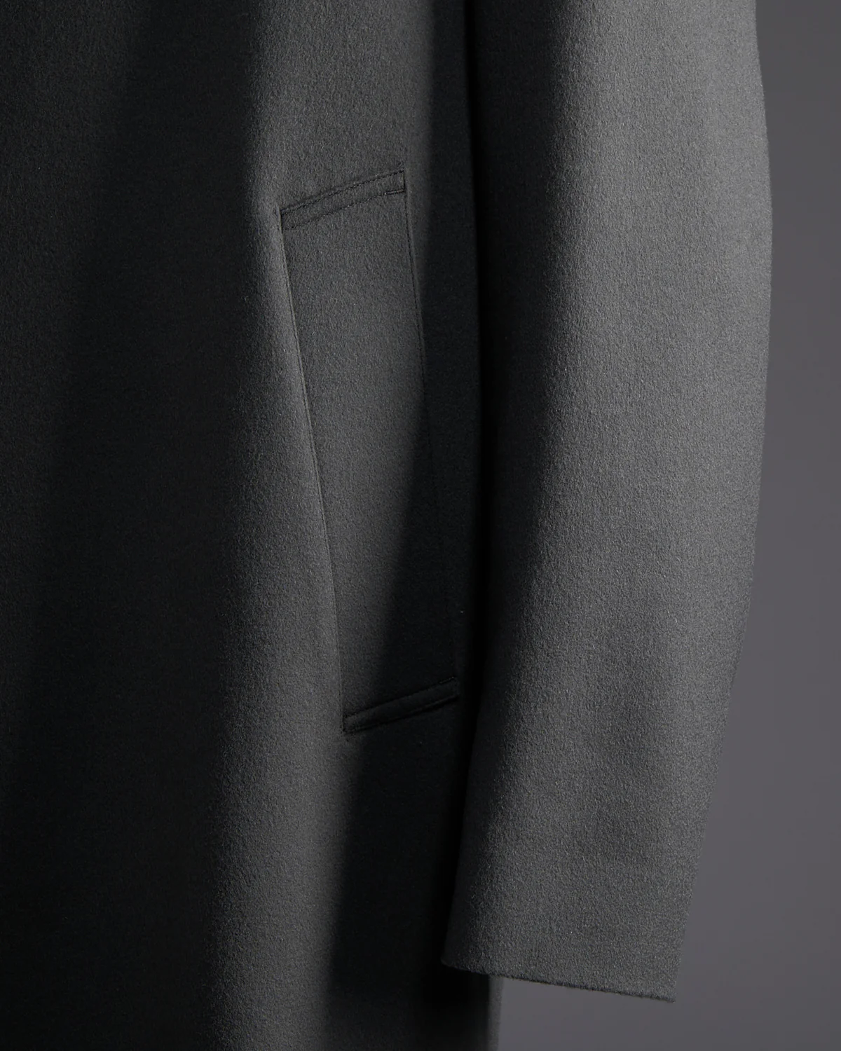 Dunkeld Long Wool Coat With Rain System - Image 4