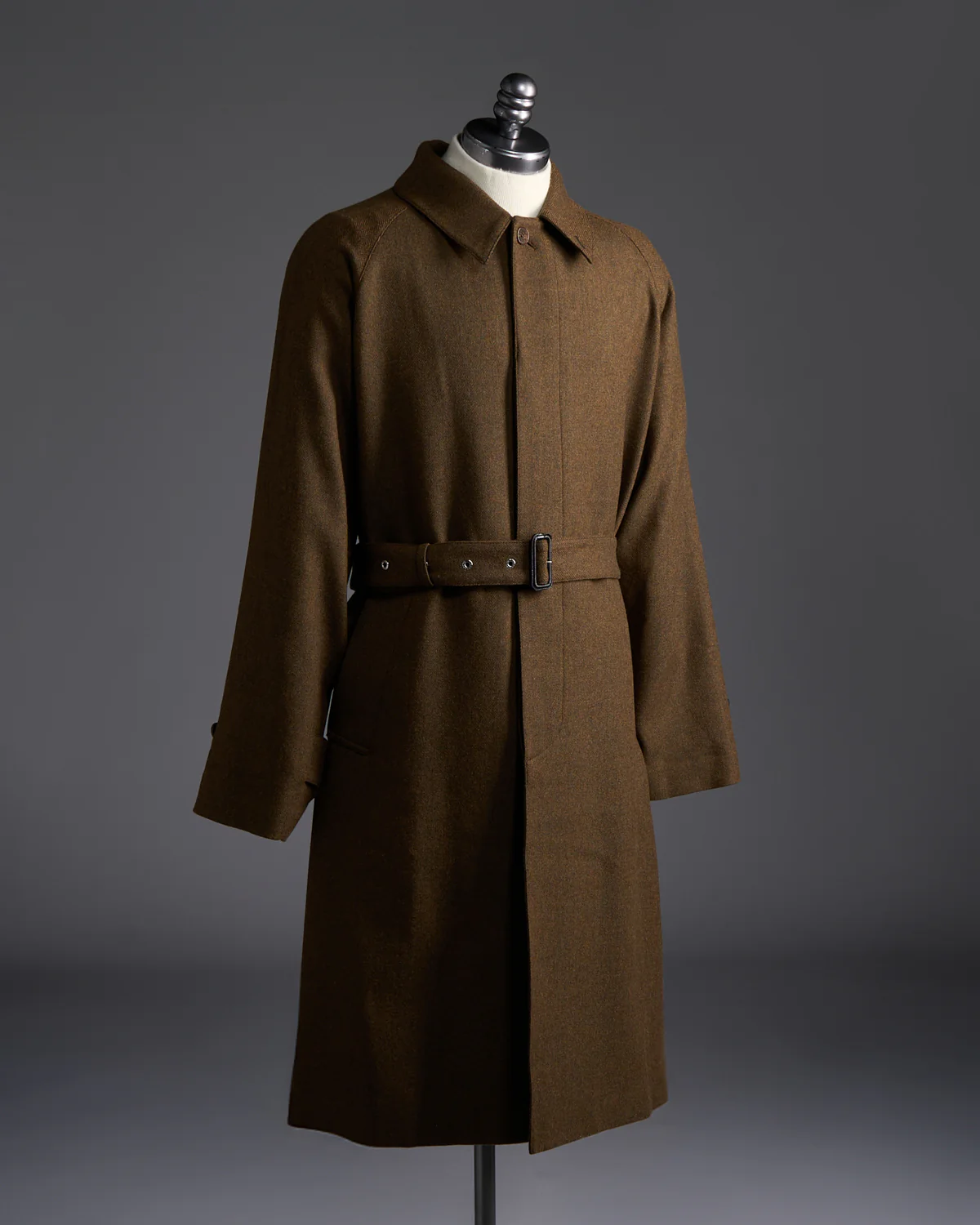 Roxburgh Belted Wool Overcoat With Rain System - Image 3