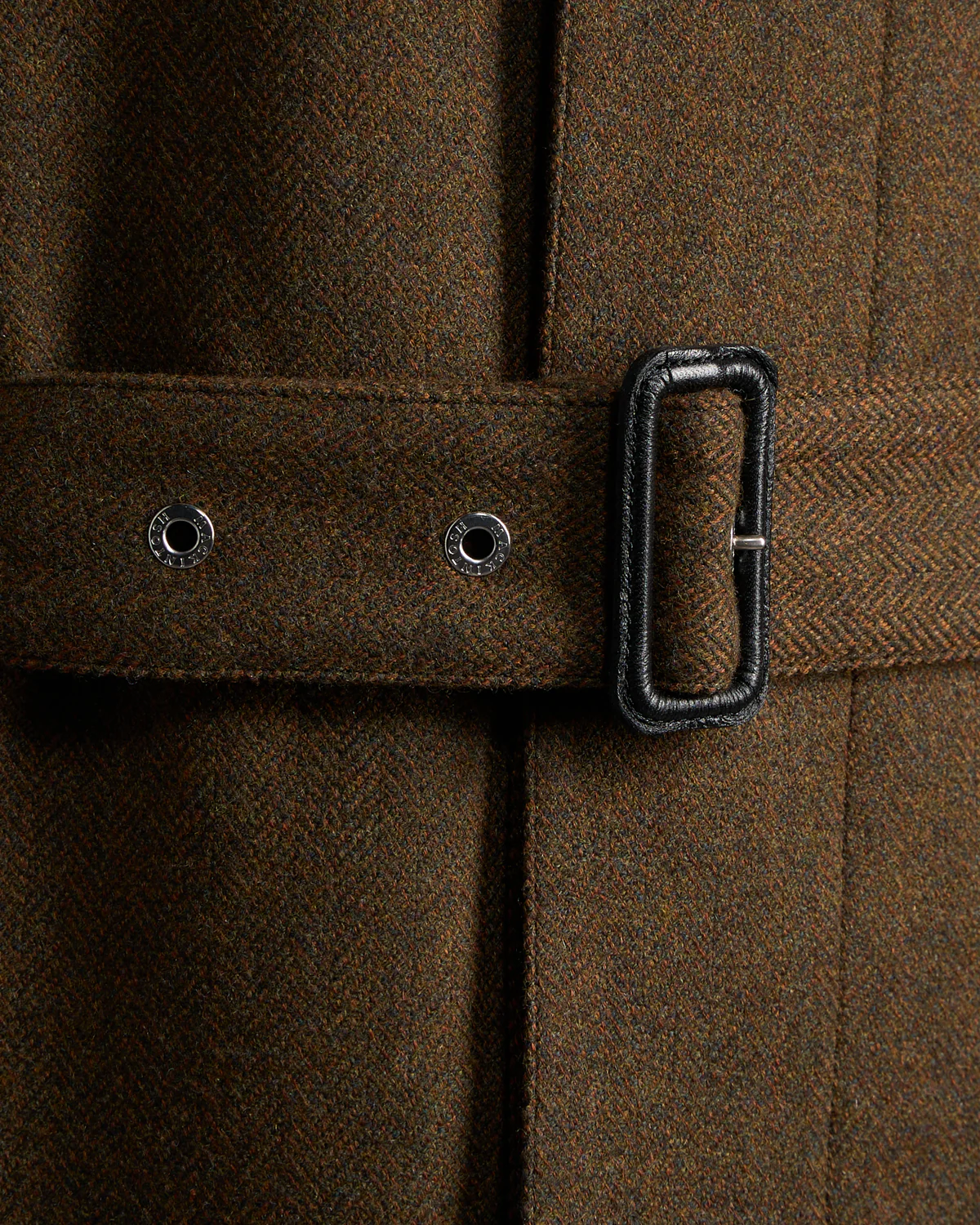 Roxburgh Belted Wool Overcoat With Rain System - Image 5