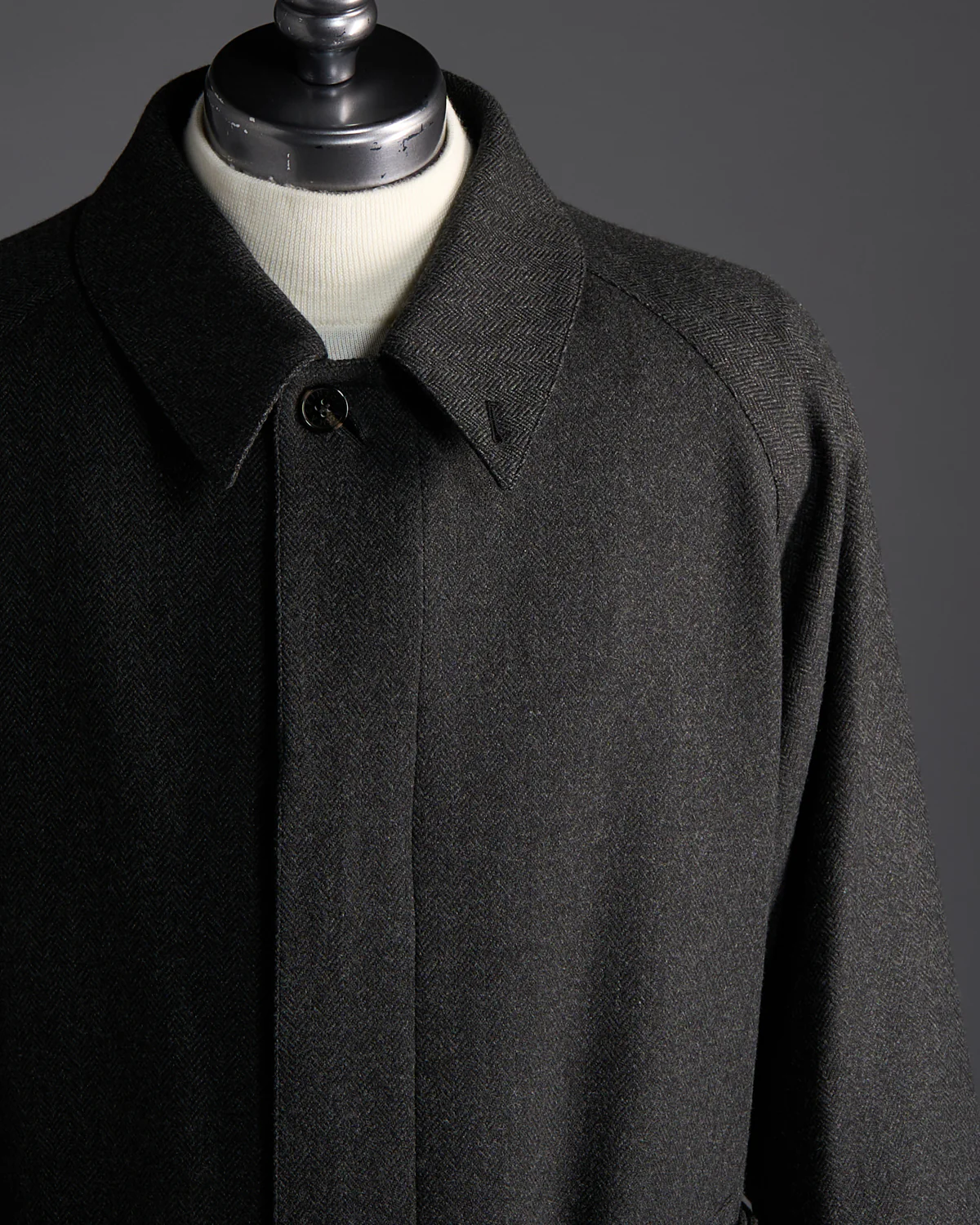 Roxburgh Belted Wool Overcoat With Rain System - Image 2
