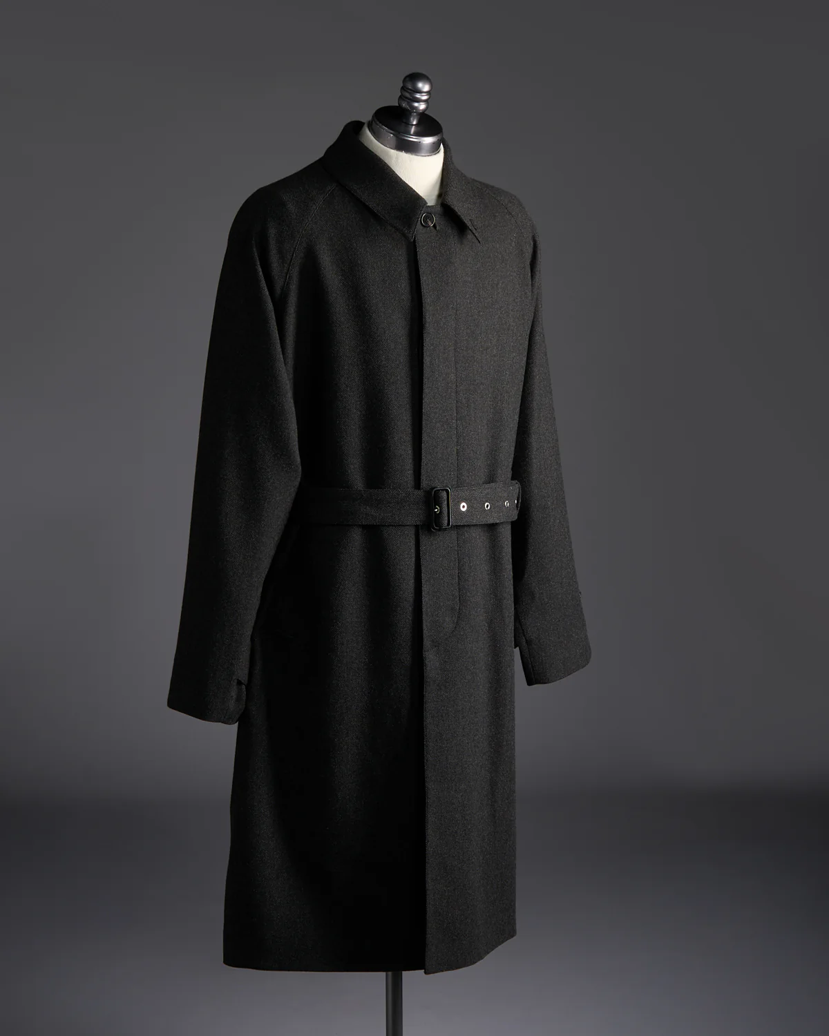 Roxburgh Belted Wool Overcoat With Rain System - Image 3