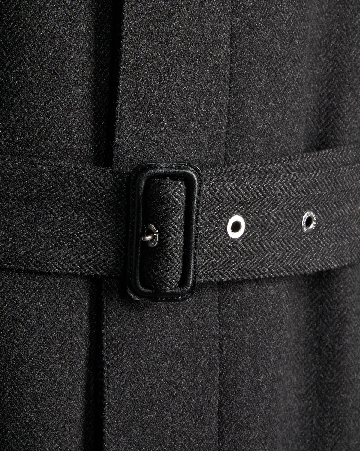 Roxburgh Belted Wool Overcoat With Rain System - Image 4