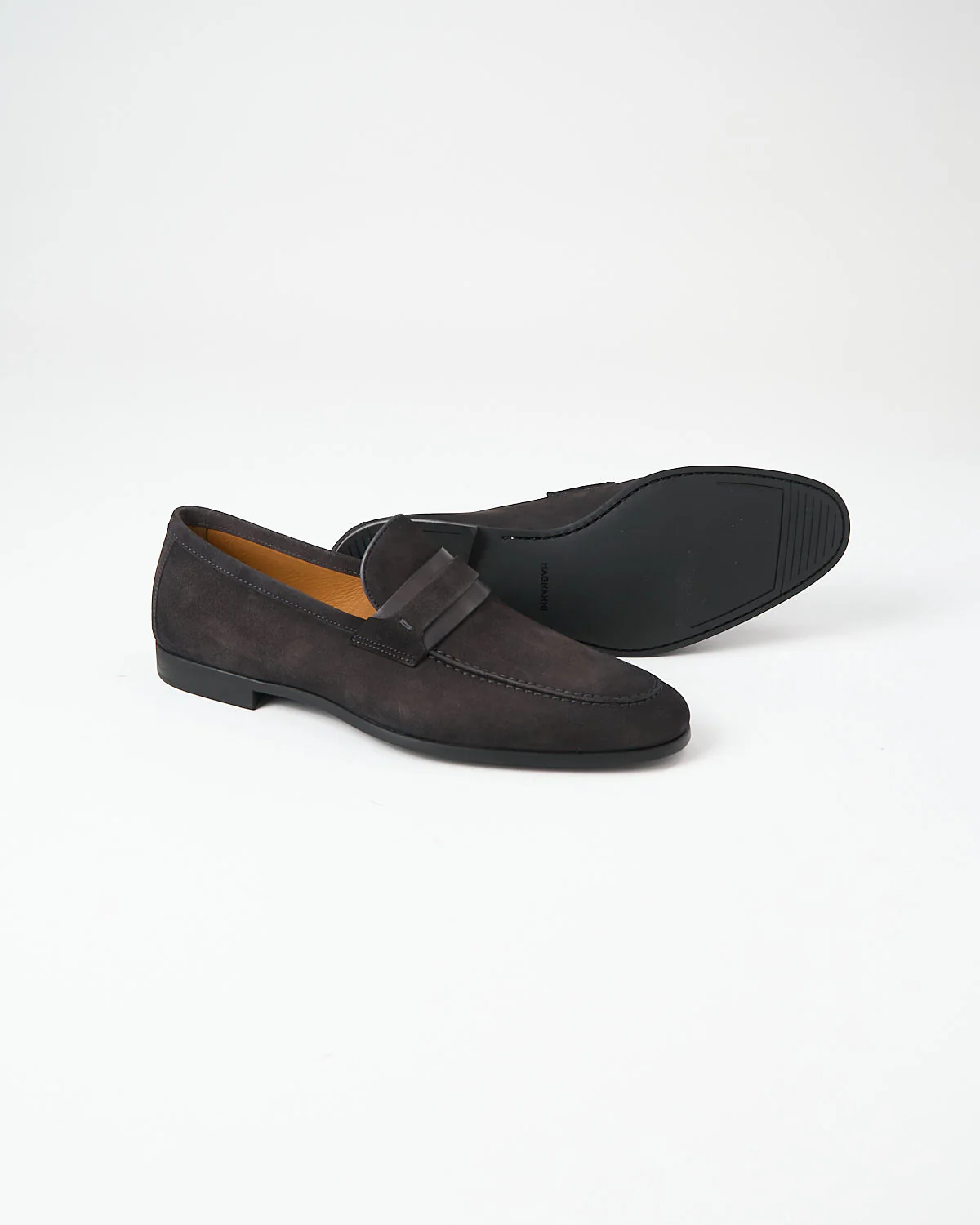Daniel Charcoal Suede Loafers