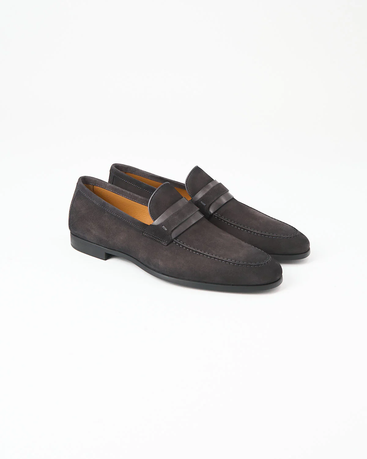 Daniel Charcoal Suede Loafers - Image 3