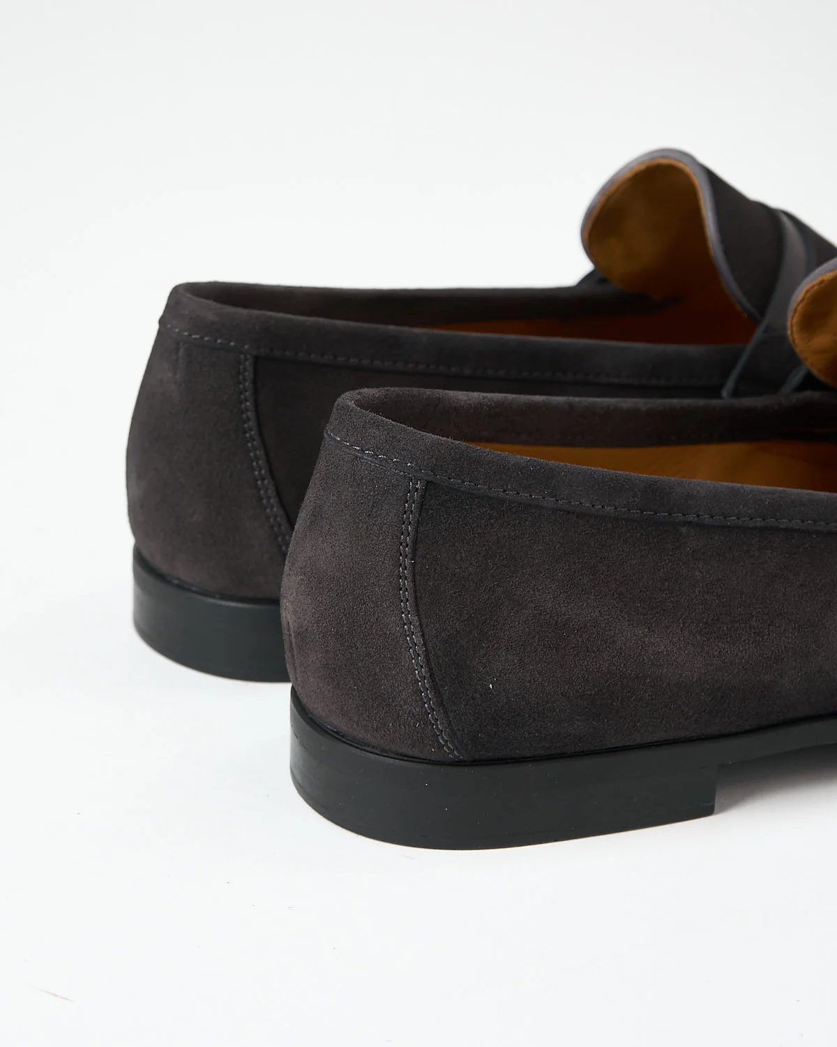 Daniel Charcoal Suede Loafers - Image 4