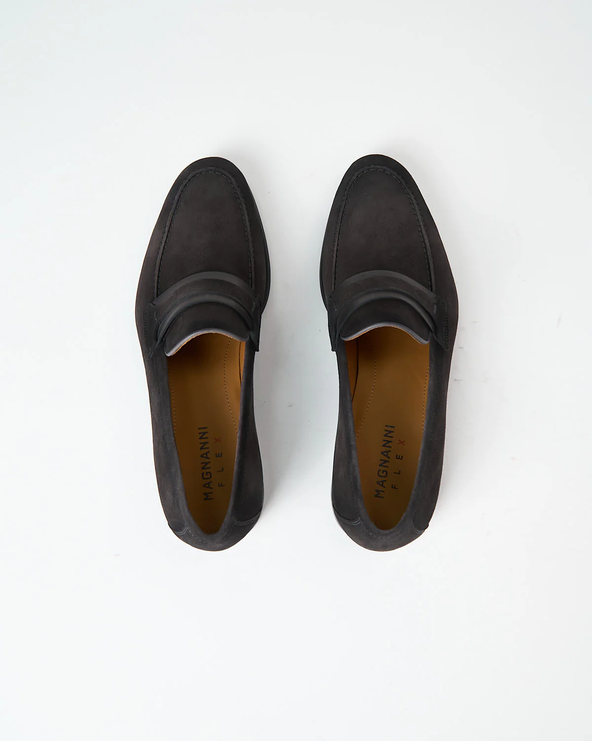 Daniel Charcoal Suede Loafers - Image 9