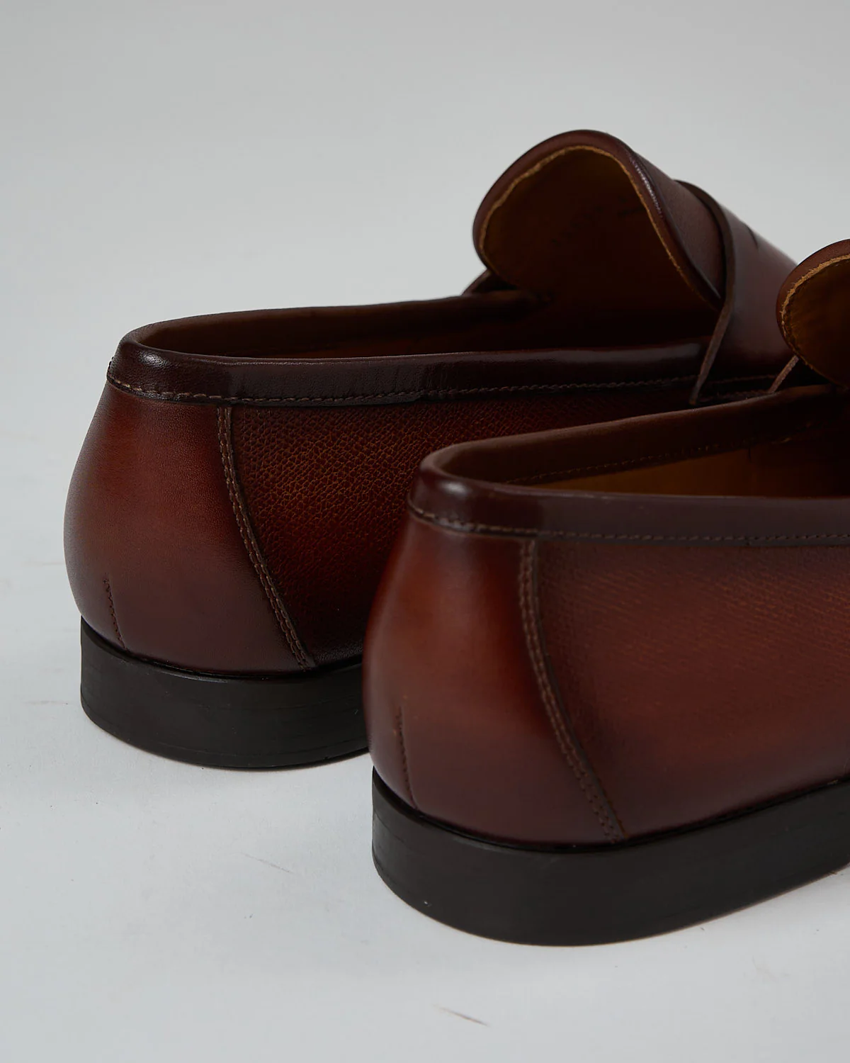 Dumas Cognac Penny Loafers - Image 8
