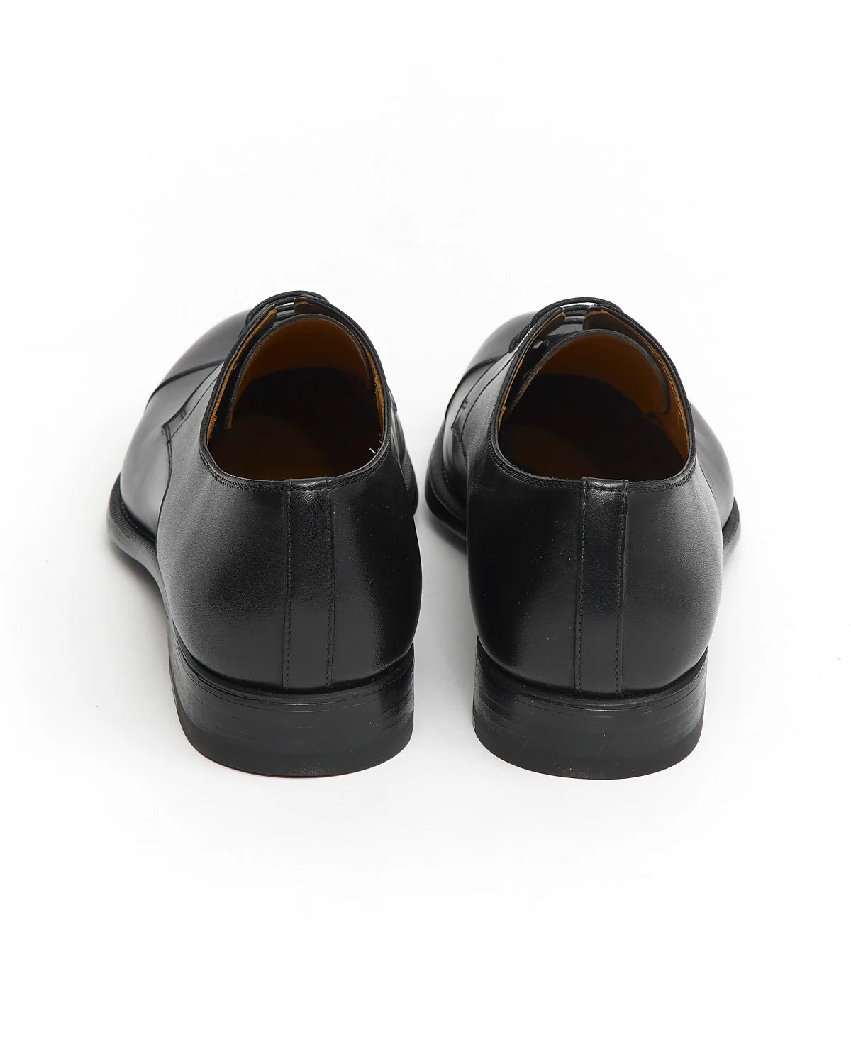 Harlan Leather Blucher Cap Toe Dress Shoes - Image 5