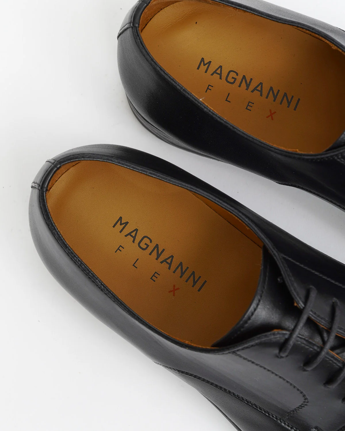 Harlan Leather Blucher Cap Toe Dress Shoes - Image 9