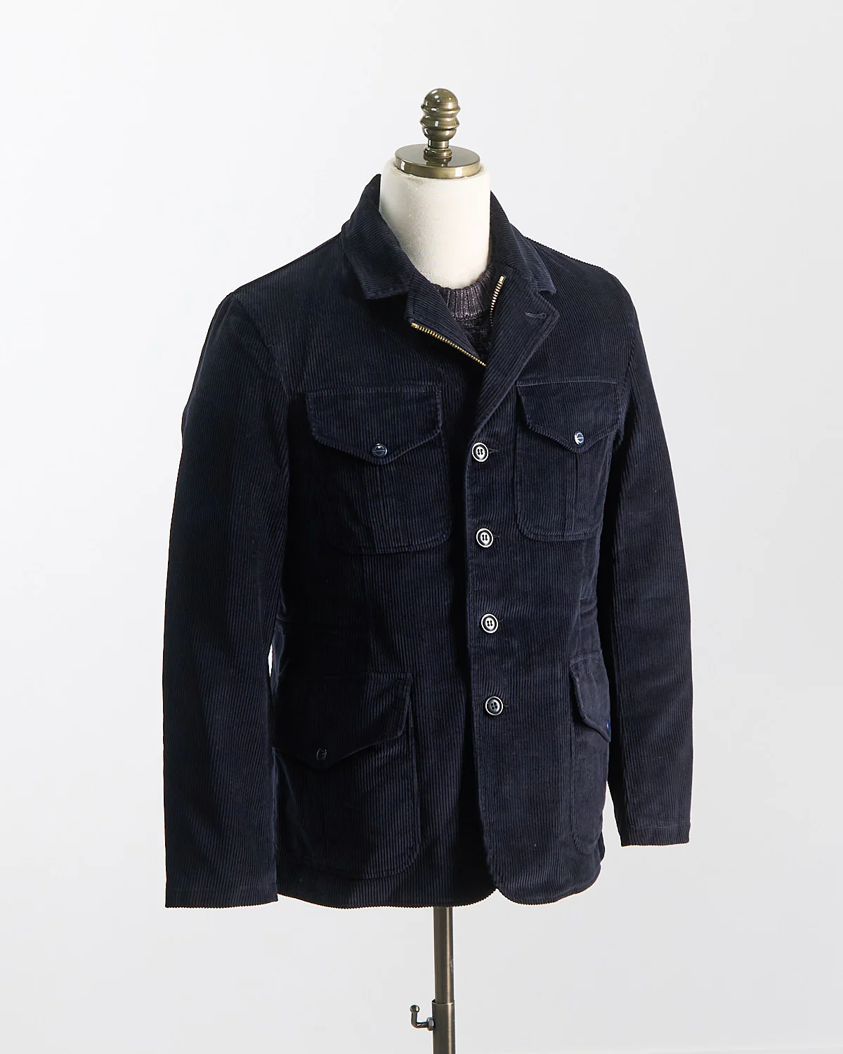 7028-Qk Corduroy 'Alligator' Field Jacket