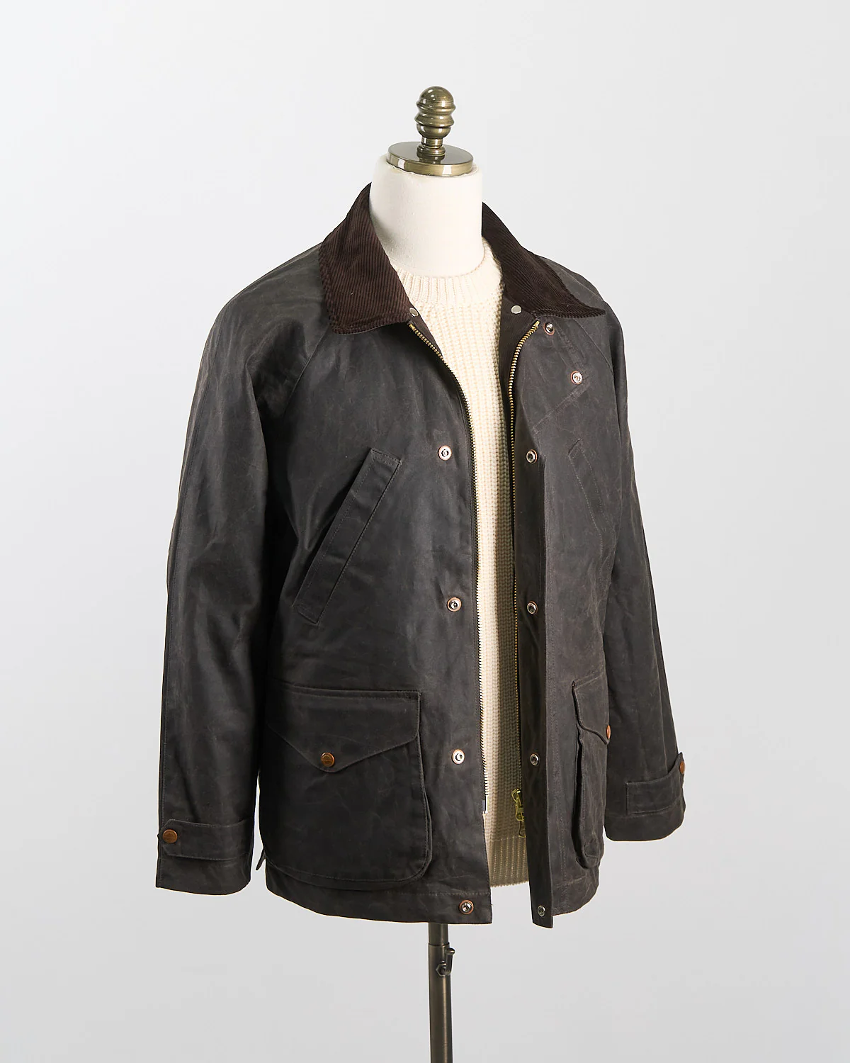 7071-Wx Rain Caban Classic Wax Jacket - Image 2