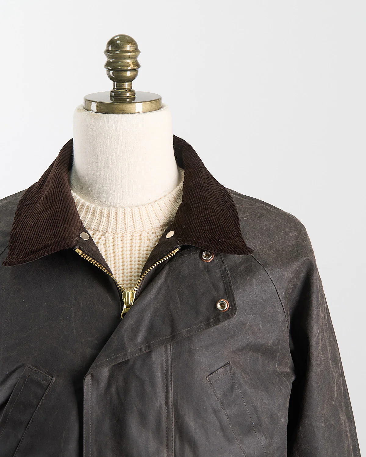 7071-Wx Rain Caban Classic Wax Jacket - Image 3