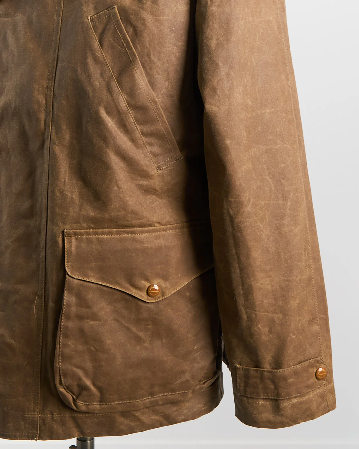7071-Wx Rain Caban Classic Wax Jacket - Image 6