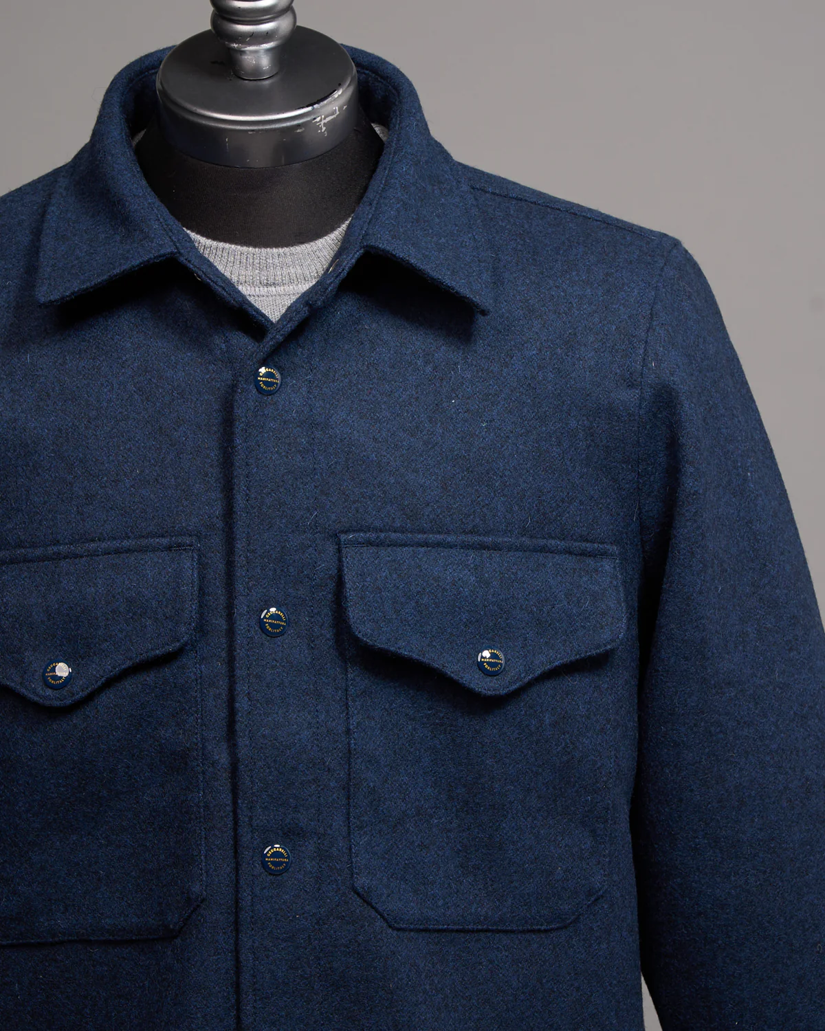 7083-Qr Wool Heavy Shirt - Image 2