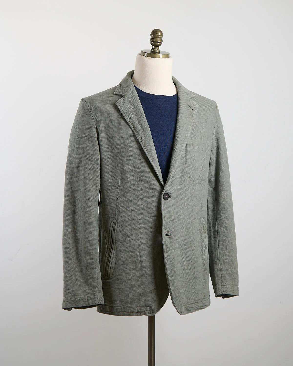 Garment Dyed Cotton Blazer