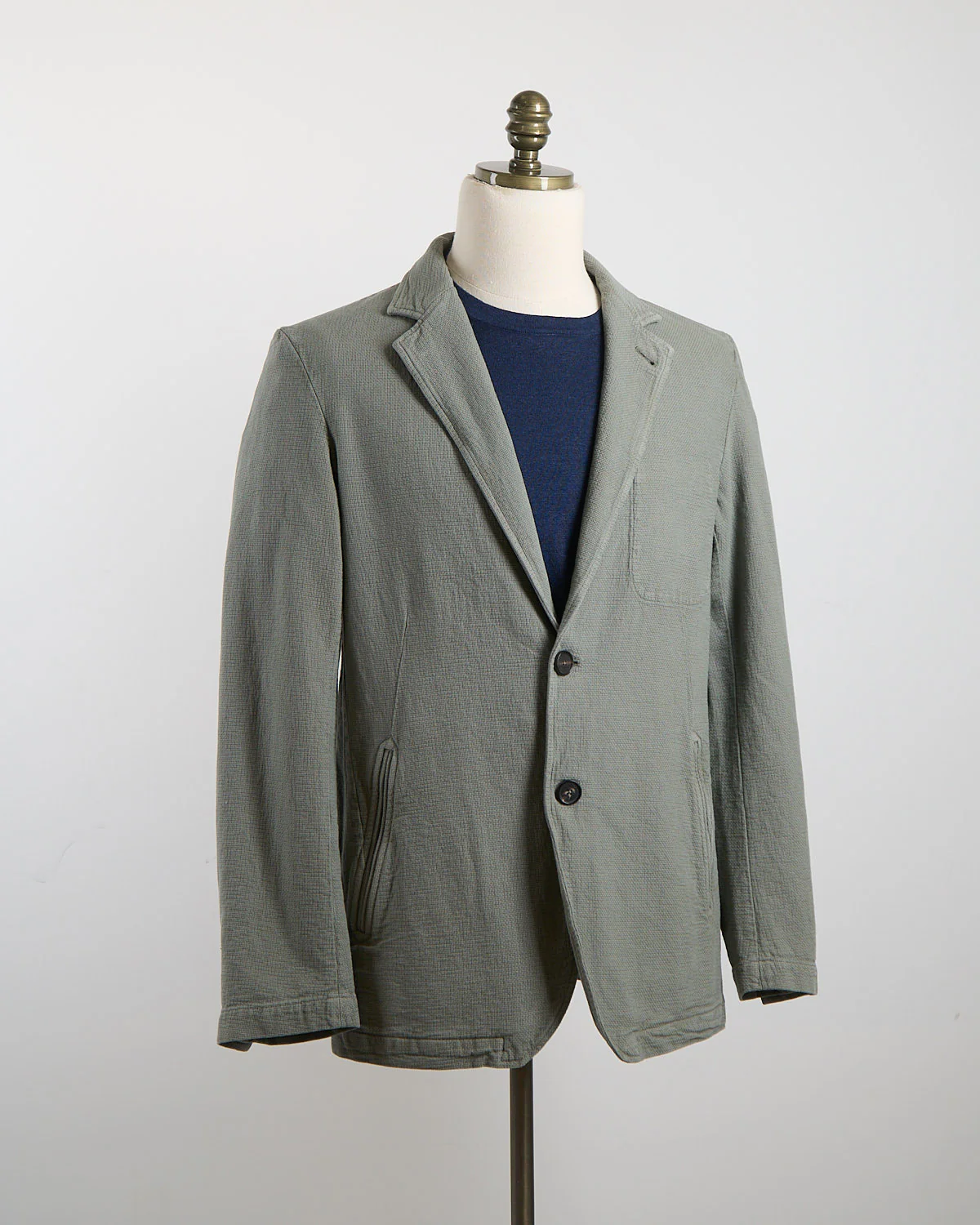 Garment Dyed Cotton Blazer - Image 12
