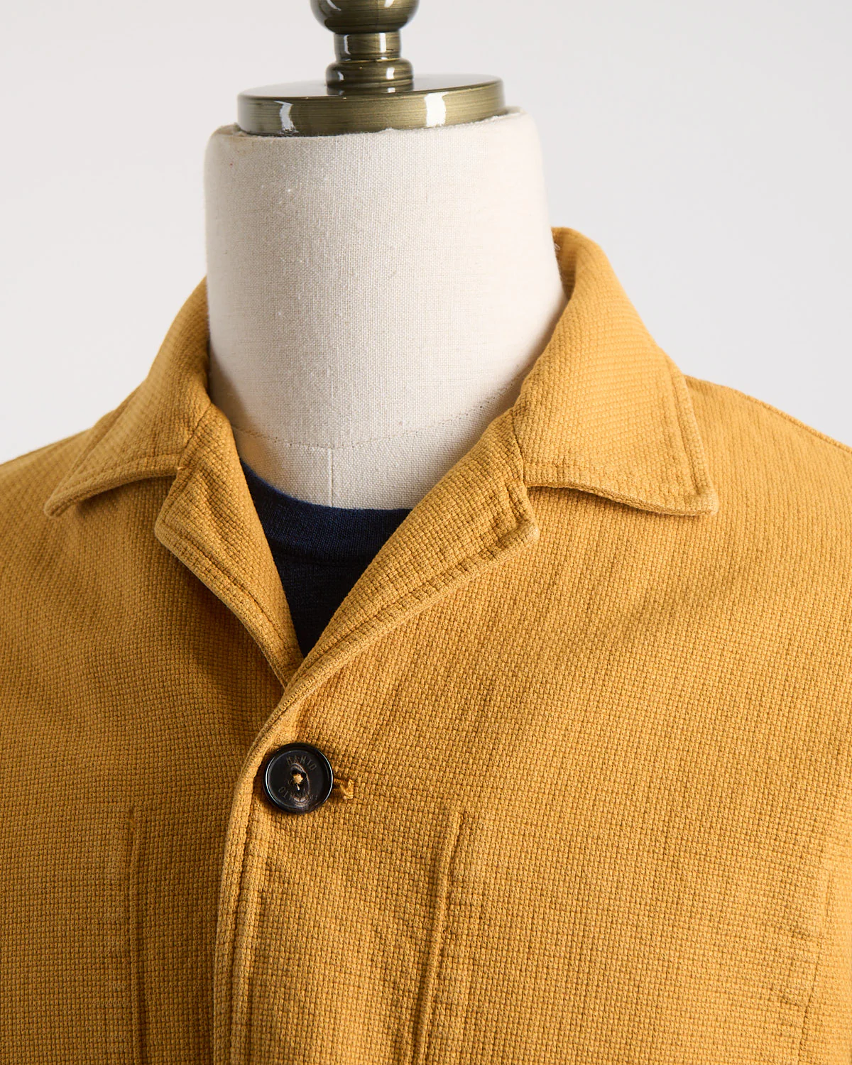 Garment Dyed Cotton Overshirt - Image 2